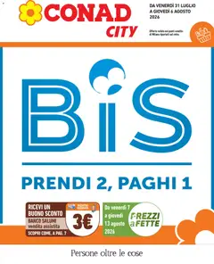 Anteprima del volantino Conad volantino City Lombardia valido a partire dal 31/07/2026