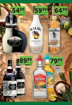 Pogląd oferty "ABC gazetka - Oferta alkoholowa" - ważna od 17.09.2026 | Strona: 6 | Produkty: Tequila Sierra, Malibu, Tequila, Finish
