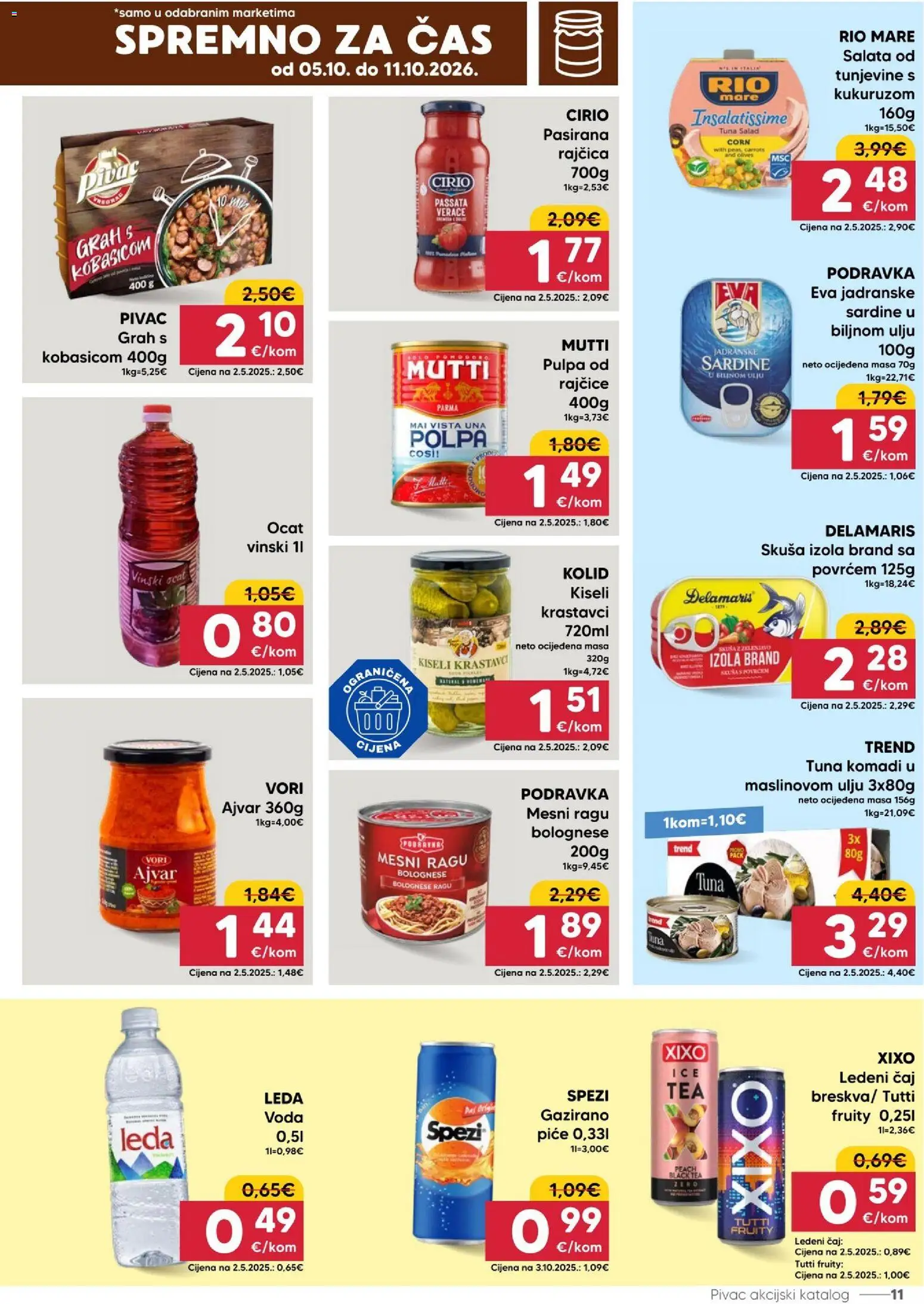 Pivac katalog | vrijedi od 05.10.2026 | Stranica: 11