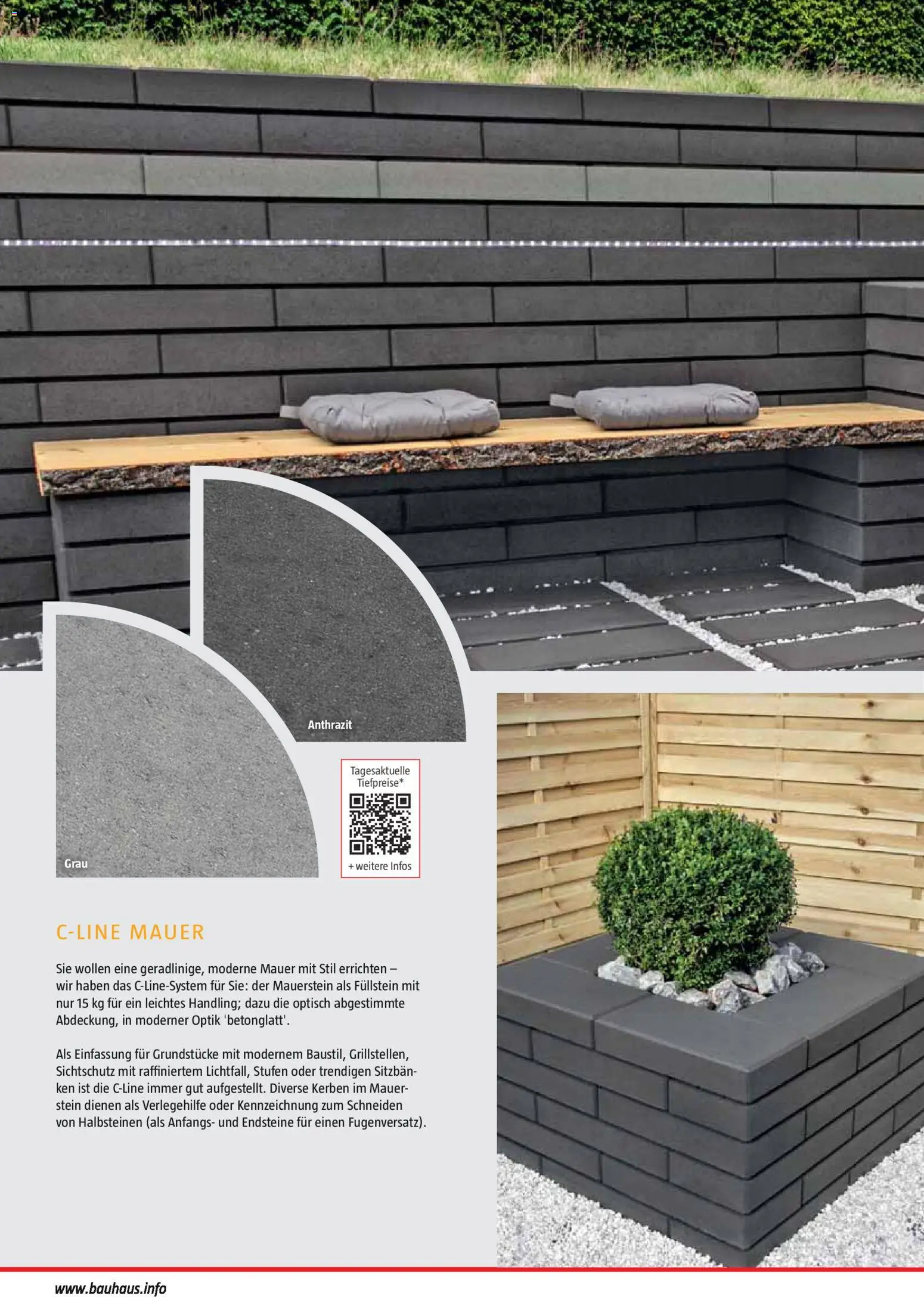 Bauhaus Gartenbaumaterialien 2026 – gültig ab 02.03.2026 | Seite: 122