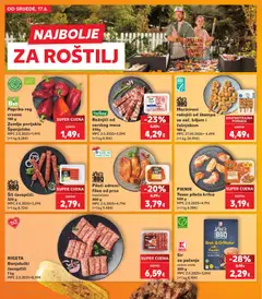 Šiš ćevapčići, Let's BBQ Šiš ćevapčići 320 g - Pregled kataloga iz trgovine Kaufland, vrijedi od 17.06.2026 | Stranica: 6