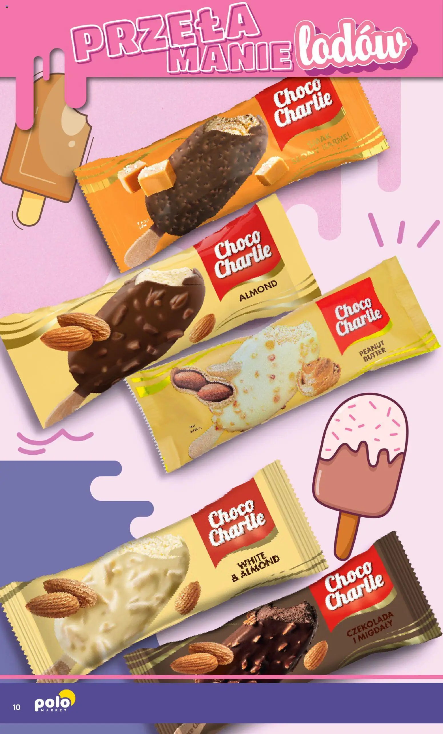 POLOmarket gazetka - Przełamanie Lodów od 30.04.2026 | Strona: 10 | Produkty: Czekolada