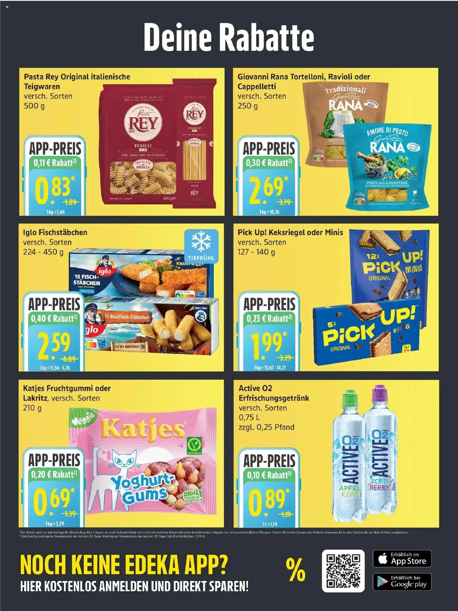 Edeka Prospekt Stralsund (ab 07.09.2026) » Angebote Online | Seite: 3 | Produkte: Katjes, Fisch, Fischstabchen, Pasta