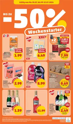 Penny Markt Flugblatt ab 16.07.2026 gültig | Seite: 24 | Produkte: Nauriit, Milch, Käse, Waschmittel