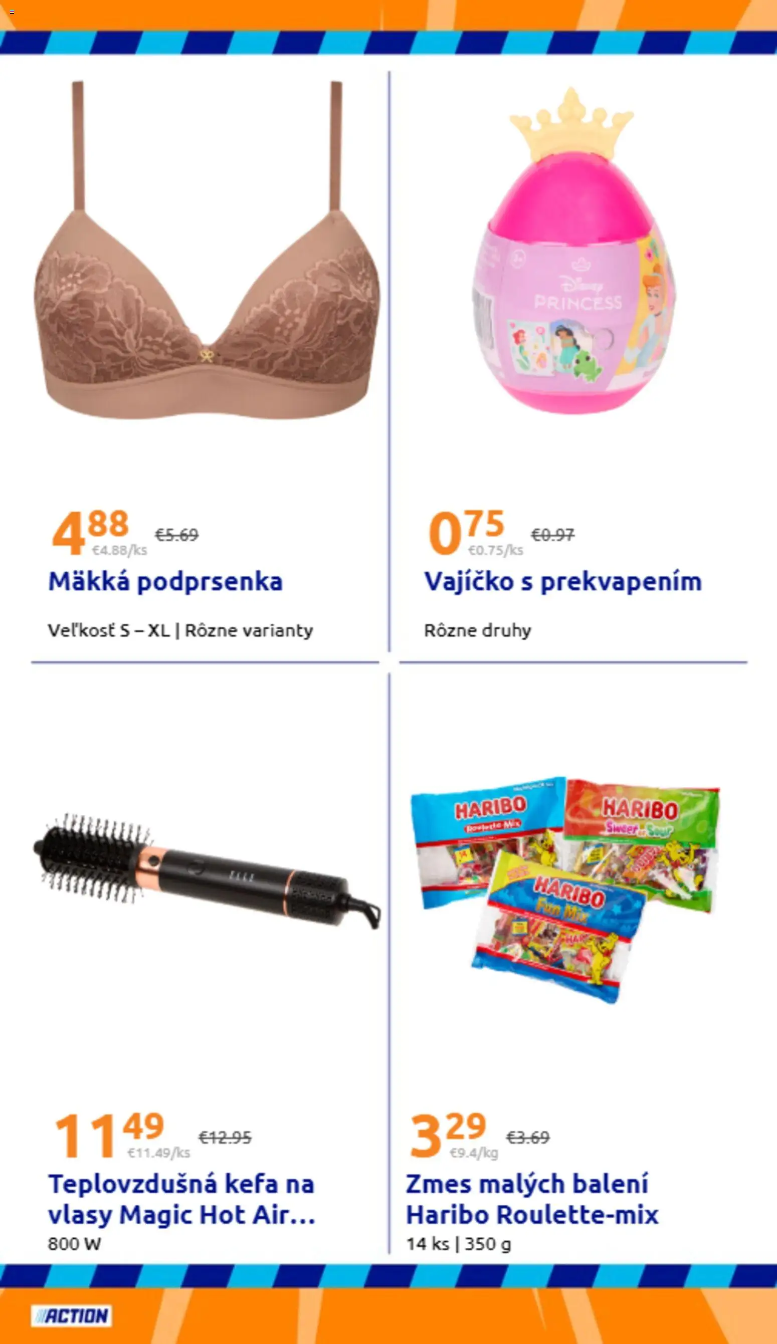 Nové Action akcie – leták je platný od 02.09.2026 | Strana: 24 | Produkty: Kefa, Podprsenka