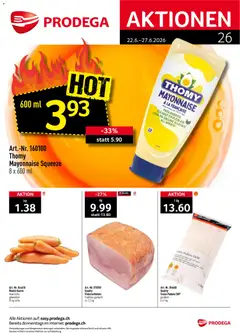 Prodega aktionen ab 22.06.2026 gültig