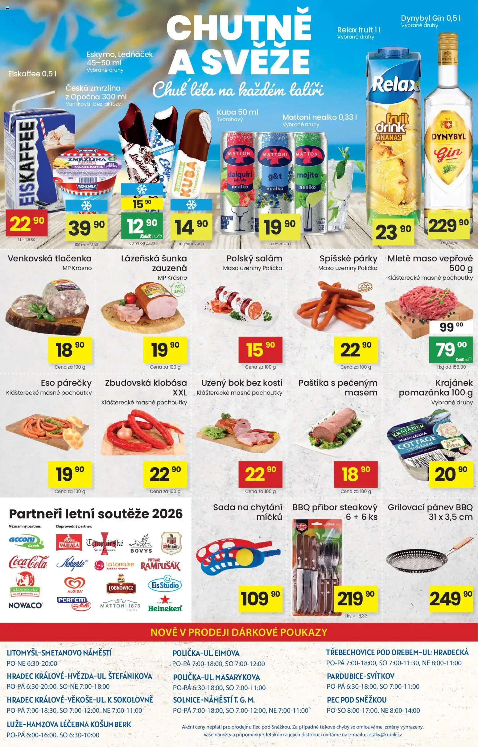 Kubík leták od 30.06.2026 | Strana: 4 | Produkty: Gin, Eiskaffee, Mojito, Cottage