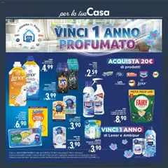 Anteprima del volantino Decò volantino iperStore, Superstore Sicilia valido a partire dal 31/07/2026 | Pagina: 34 | Prodotti: Ammorbidente, Bagno, Lenzuola, Profumo