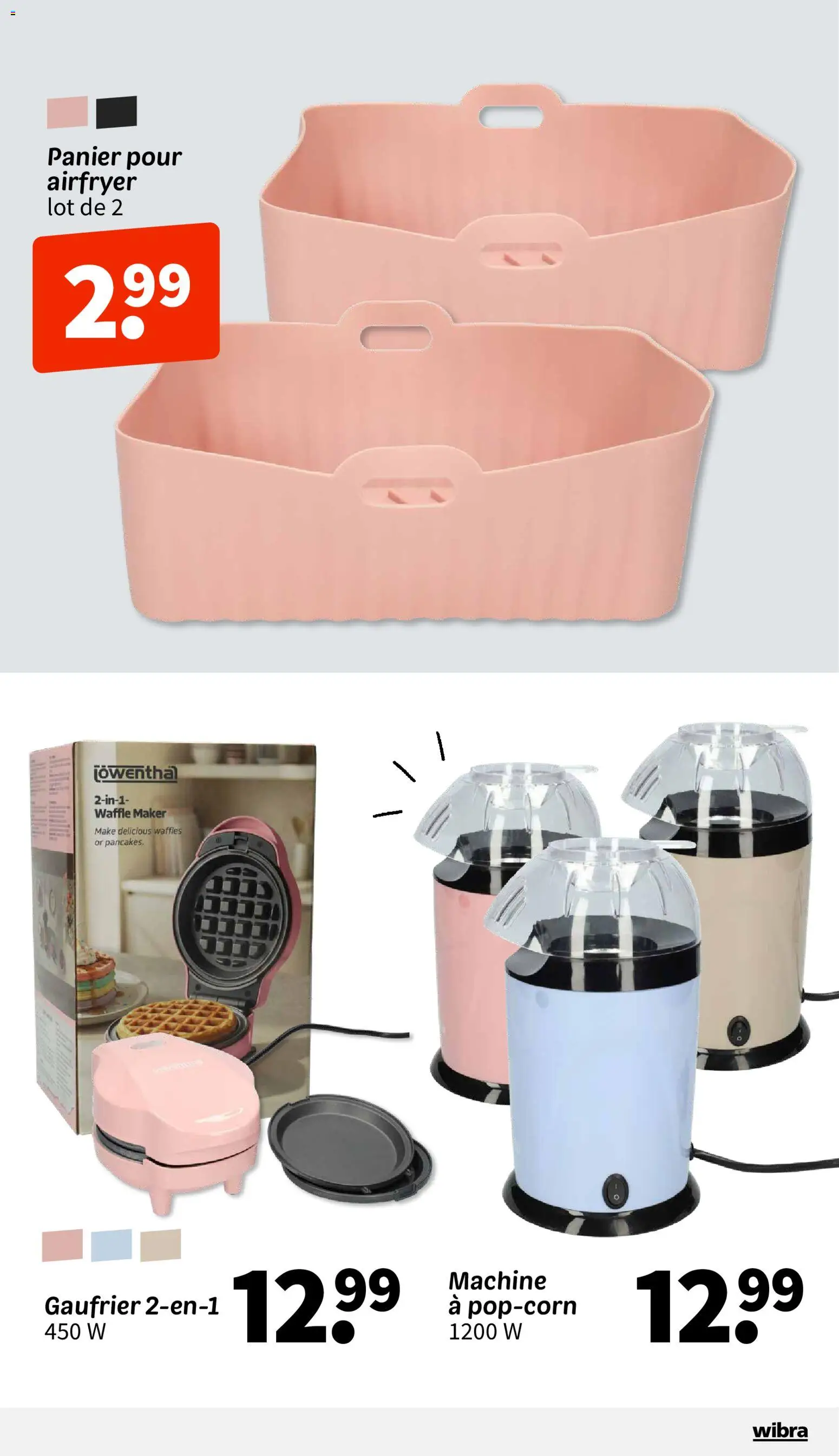 {H1} | Page: 8 | Produits: Popcorn, Gaufrier, Panier