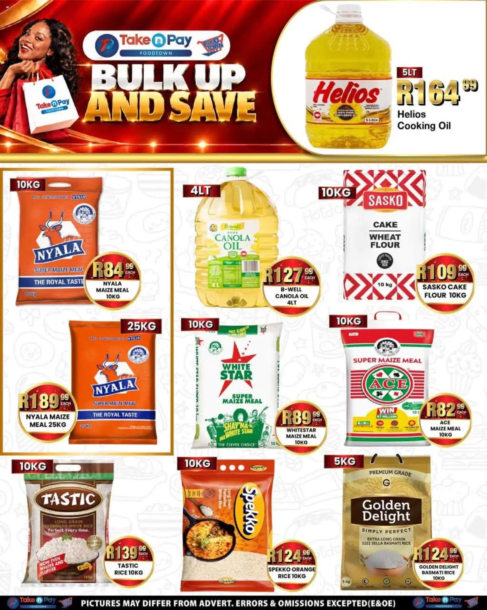 New Take n Pay catalogue – valid from 12/10/2026 | Page: 18 | Products: Cake, Maize meal, Oil, Rice