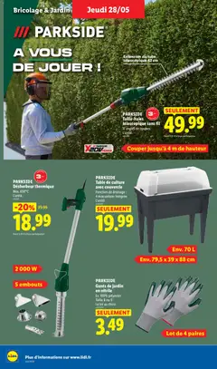 LIDL - Prévisualisation de LIDL catalogue valide à partir de 28.05.2026 | Page: 36
