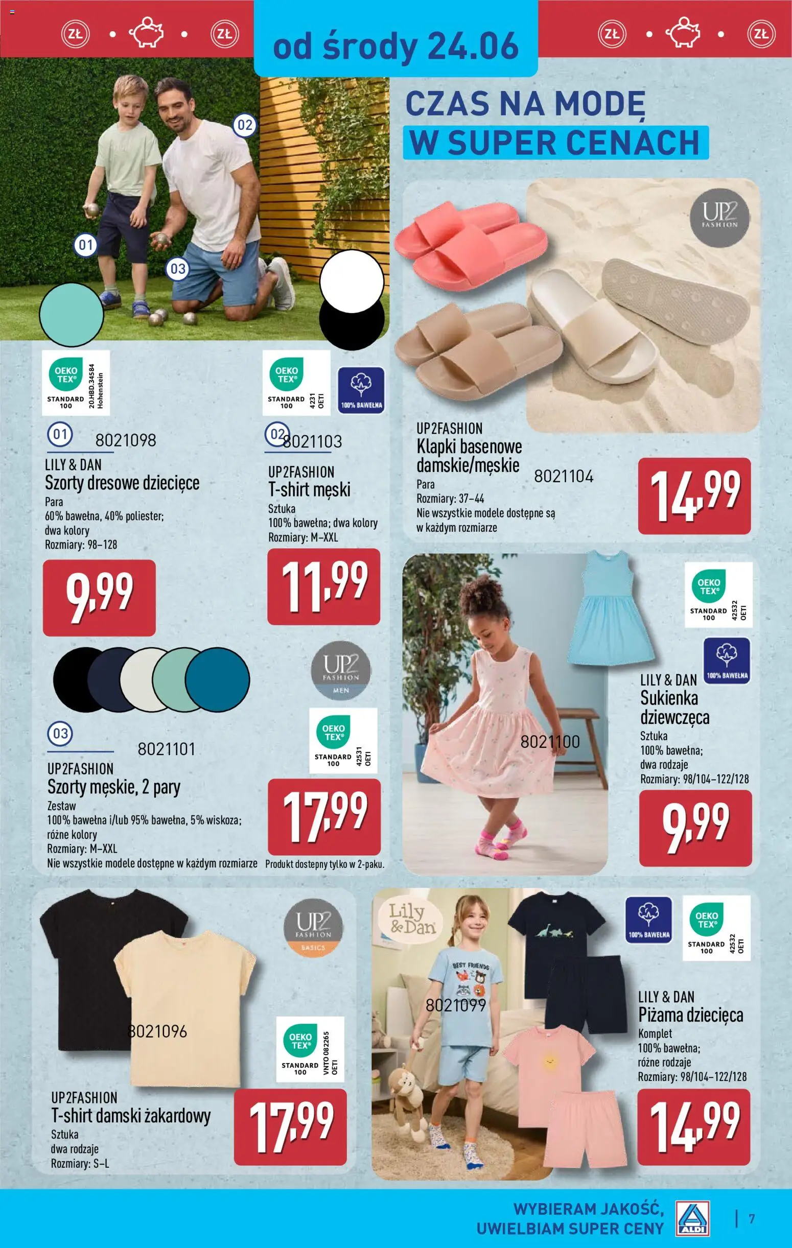 Aldi Polsko leták - Ostatnie sztuki w wybranych sklepach od 24.06.2026 | Strana: 7