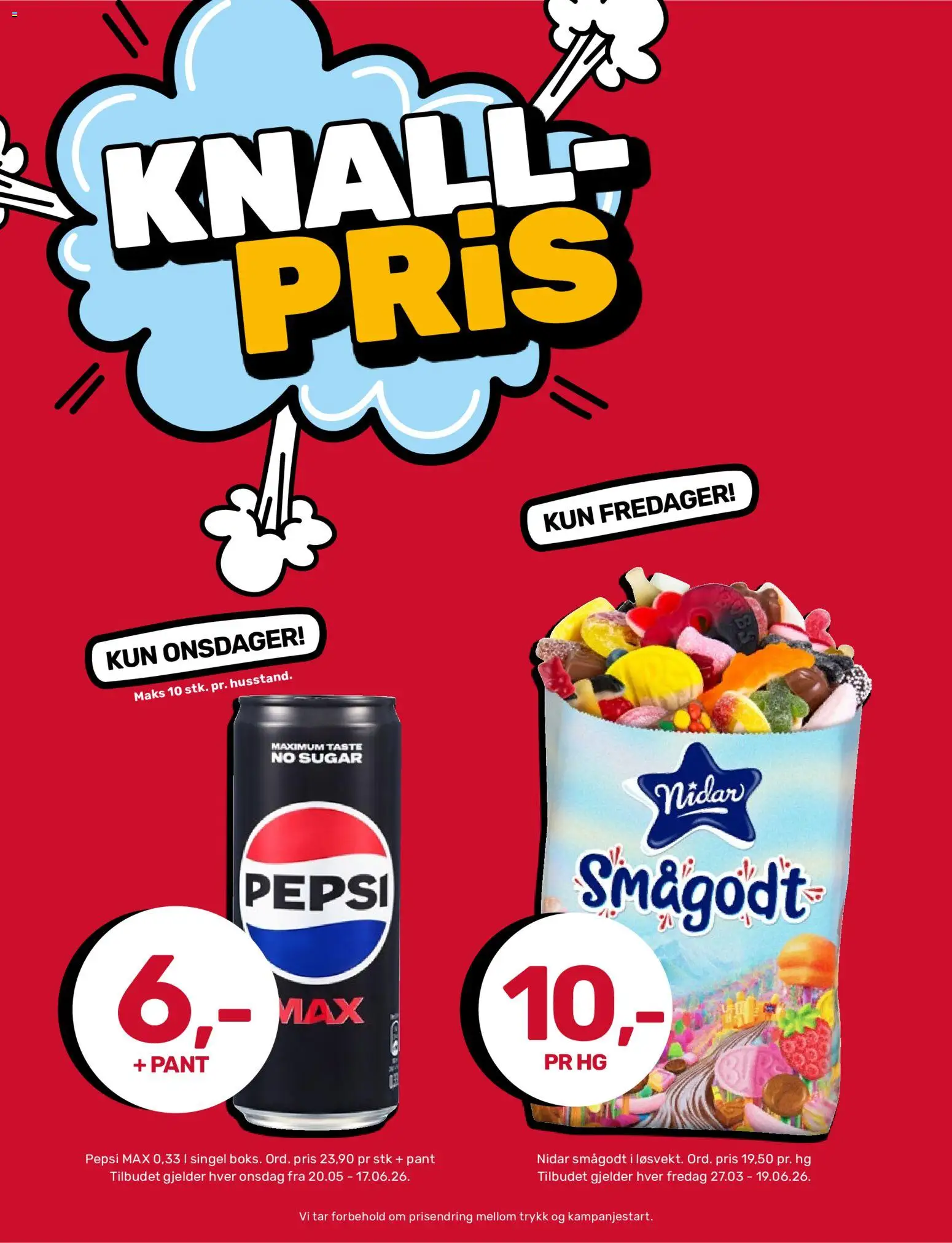 {H1} | Side: 9 | Produkter: Smågodt, Маслянка