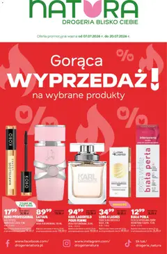 Pogląd oferty "Drogerie Natura gazetka" - ważna od 07.07.2026