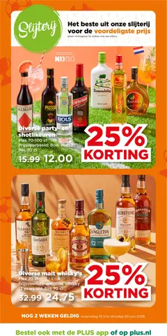 BOLS VODKA, Fles 70 cl - Voorbeeld van een folder van Plus, geldig van 17.06.2026 | Pagina: 47