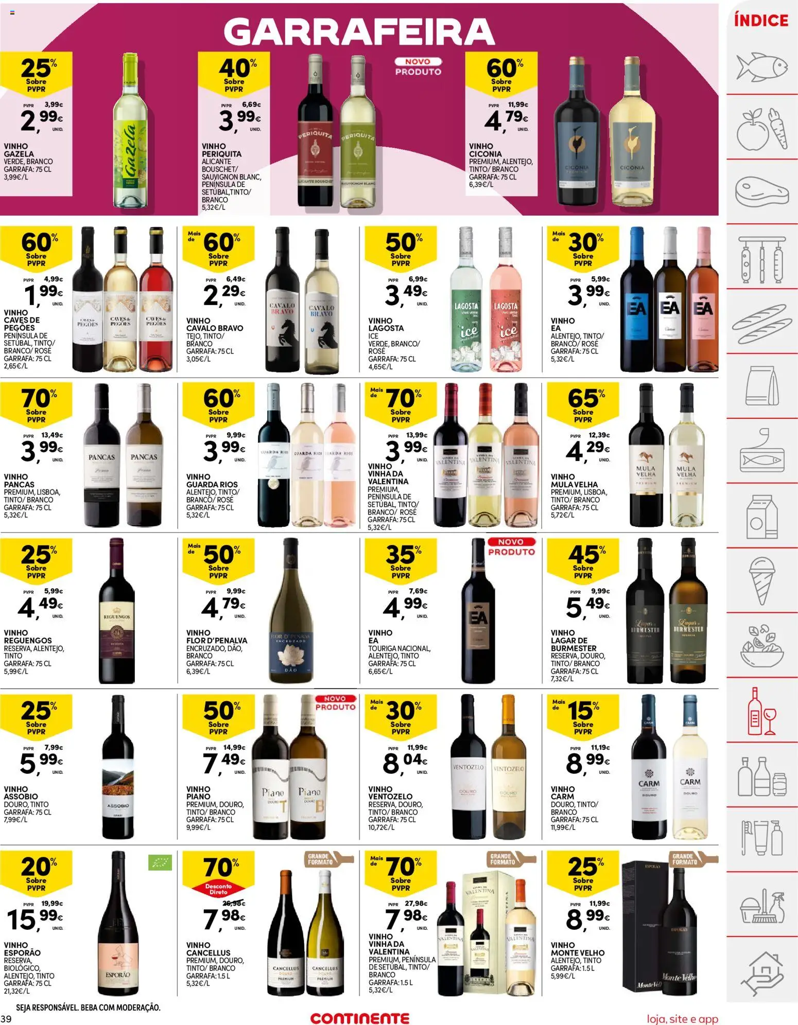 Continente folheto │ válido de 20/10/2026 | Página: 41 | Produtos: Lagosta, Vinho