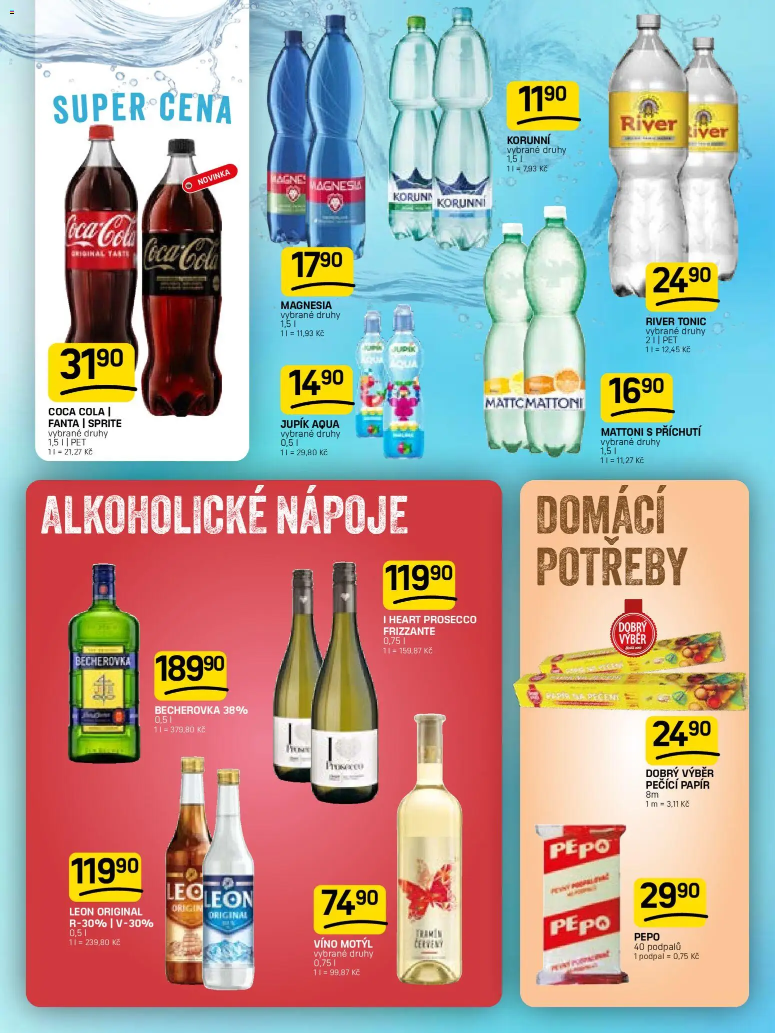 Flop leták od 12.08.2026 | Strana: 10 | Produkty: Nápoje, Magnesia, Tonic, River tonic