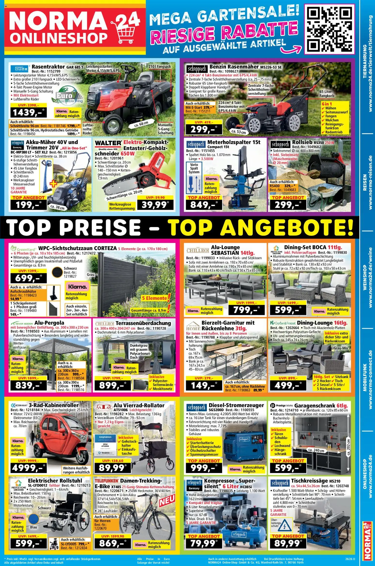 Norma Onlineshop – gültig ab 22.06.2026 | Seite: 1