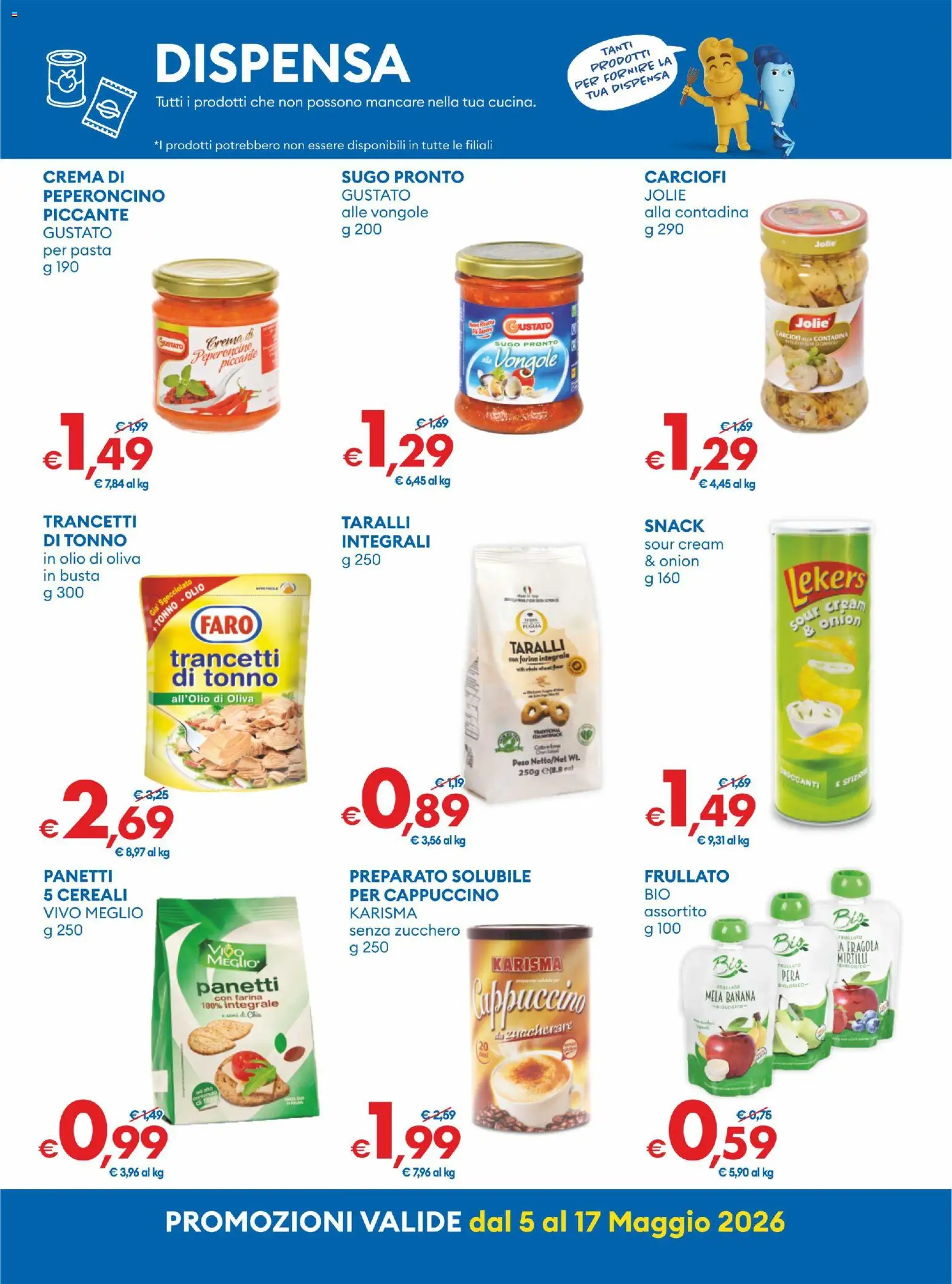 Volantino MD Discount del 05.05.2026 | Pagina: 22 | Prodotti: Crema, Zucchero, Pera, Sugo