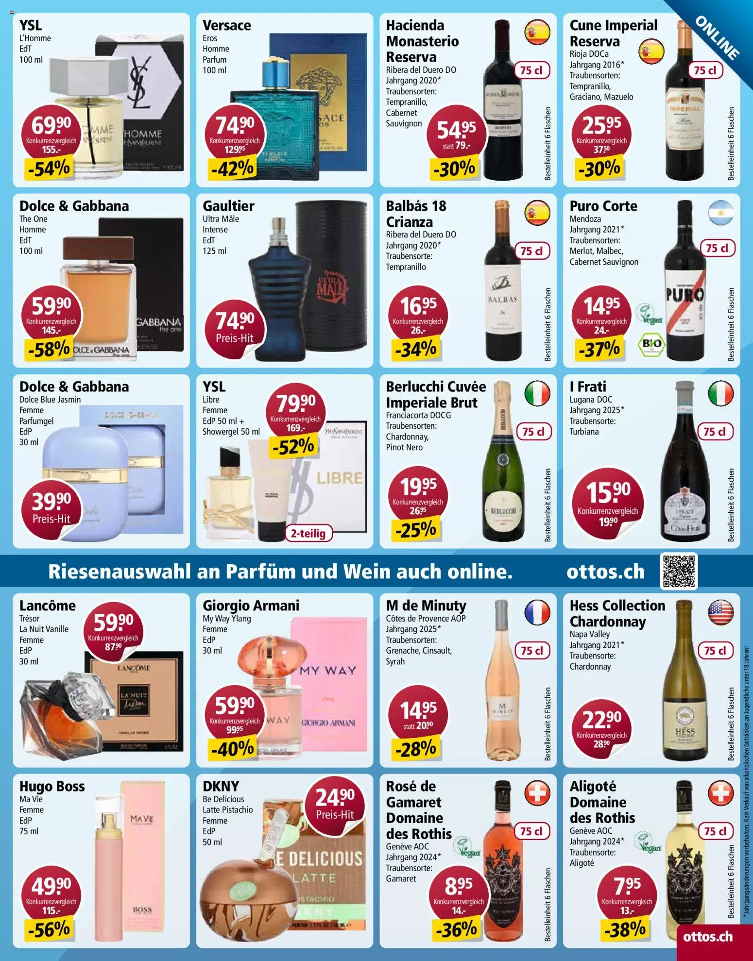 Otto's aktionen – gültig ab 30.06.2026 | Seite: 16 | Produkte: Parfüm, Wein