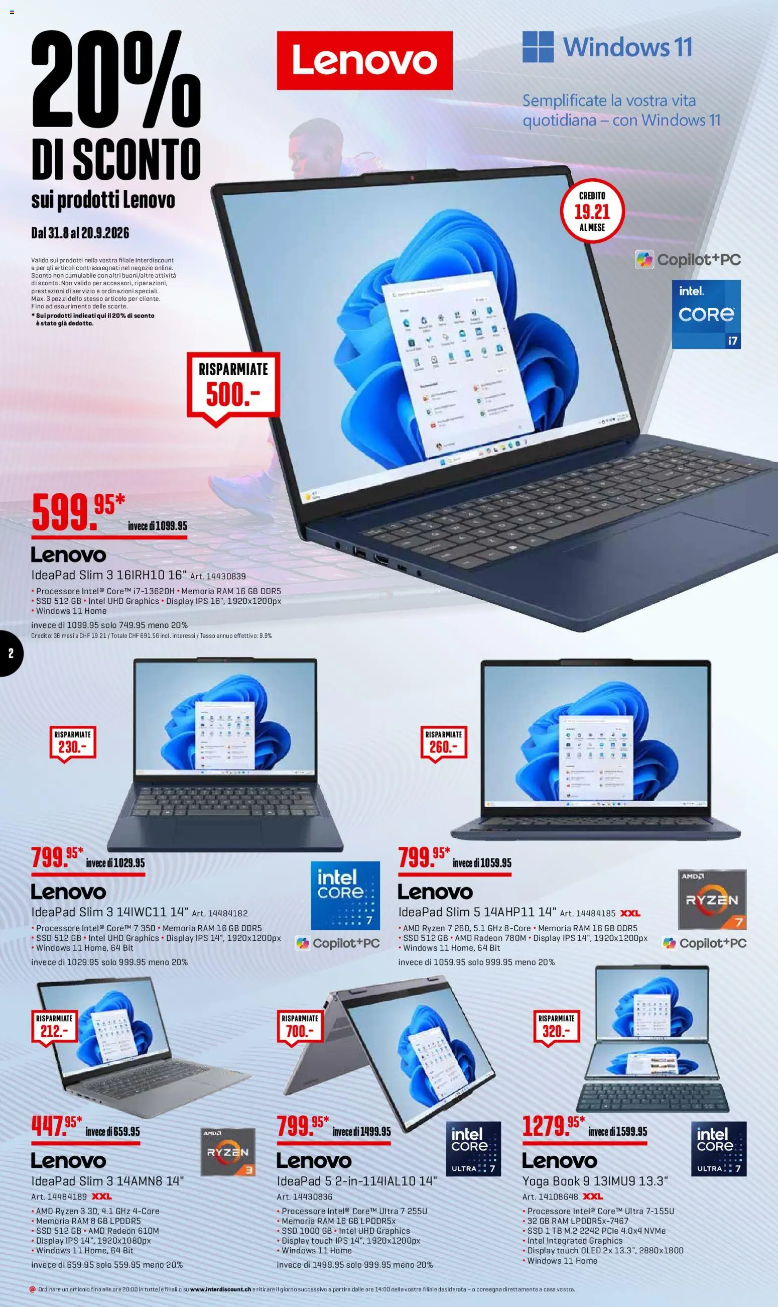 Interdiscount aktionen IT – gültig ab 31.08.2026 | Seite: 2
