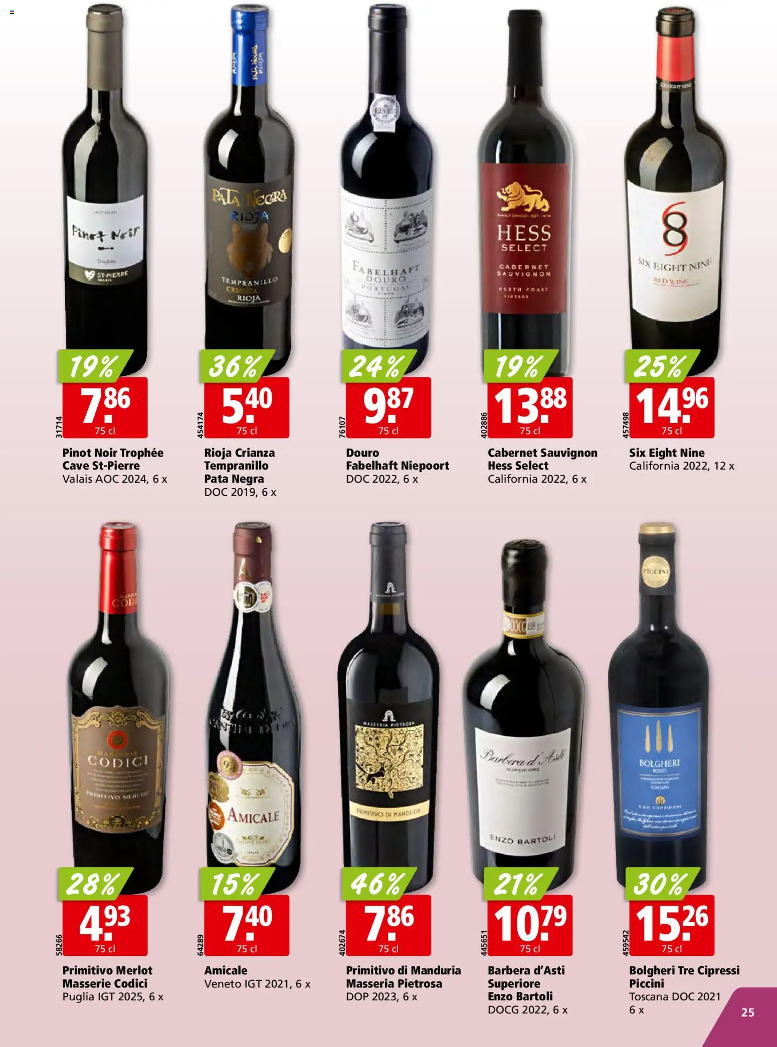 Aligro aktionen – gültig ab 02.11.2026 | Seite: 25 | Produkte: Merlot