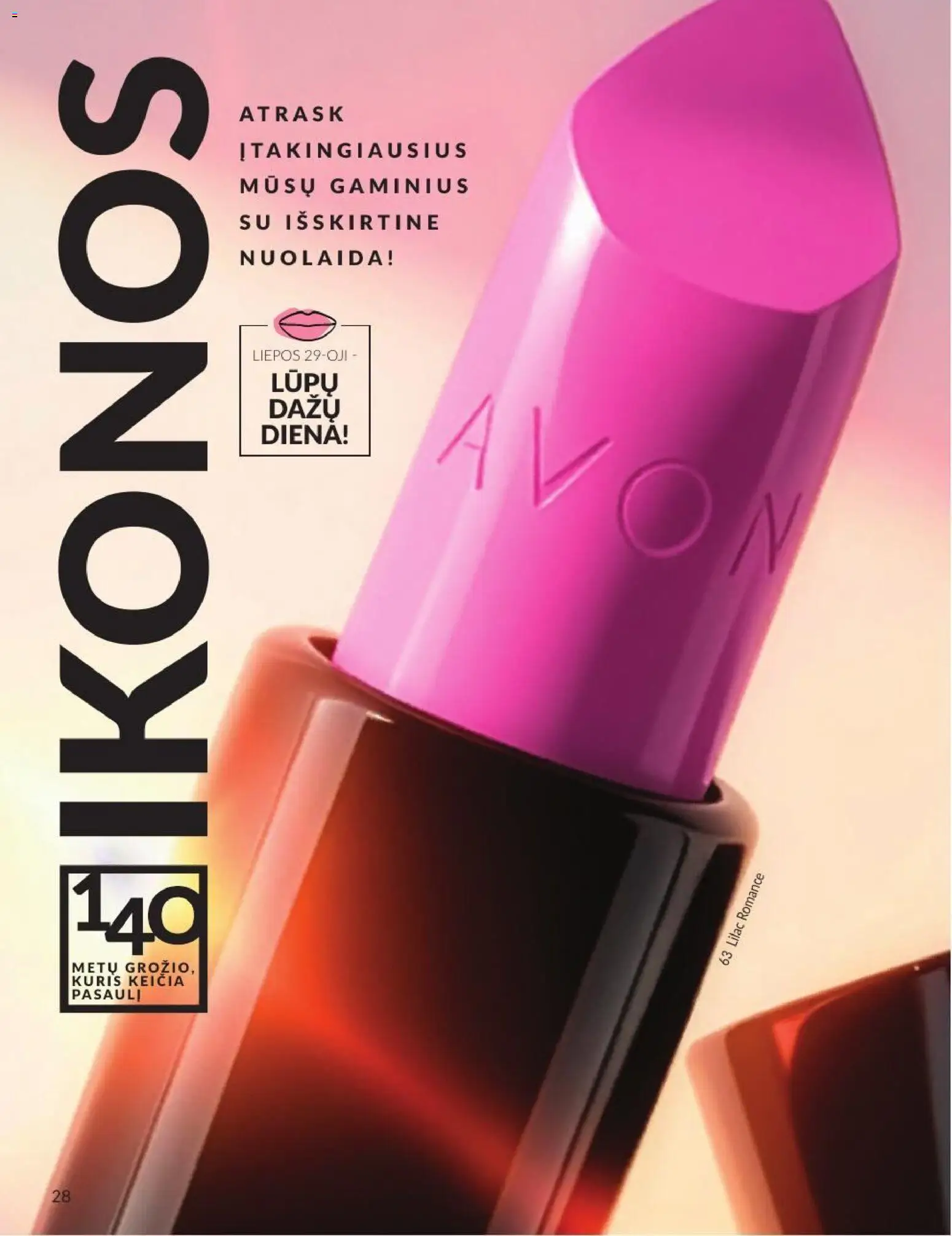 AVON akcijos nuo 2026.07.01 | Puslapis: 28