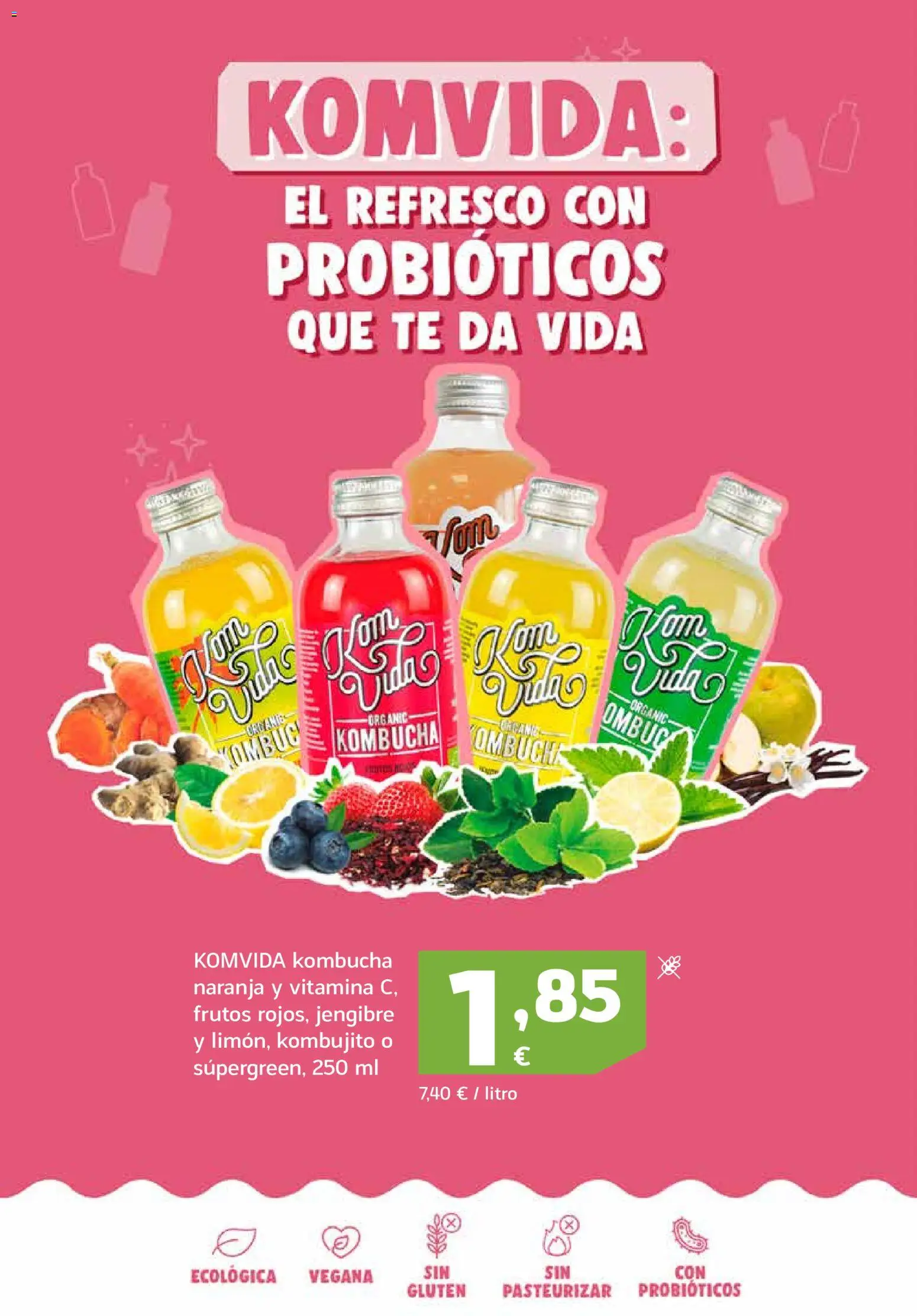 HiperDino Productos Ecológicos │ válido desde el 23/10/2026 | Página: 23 | Productos: Jengibre, Té, Probióticos