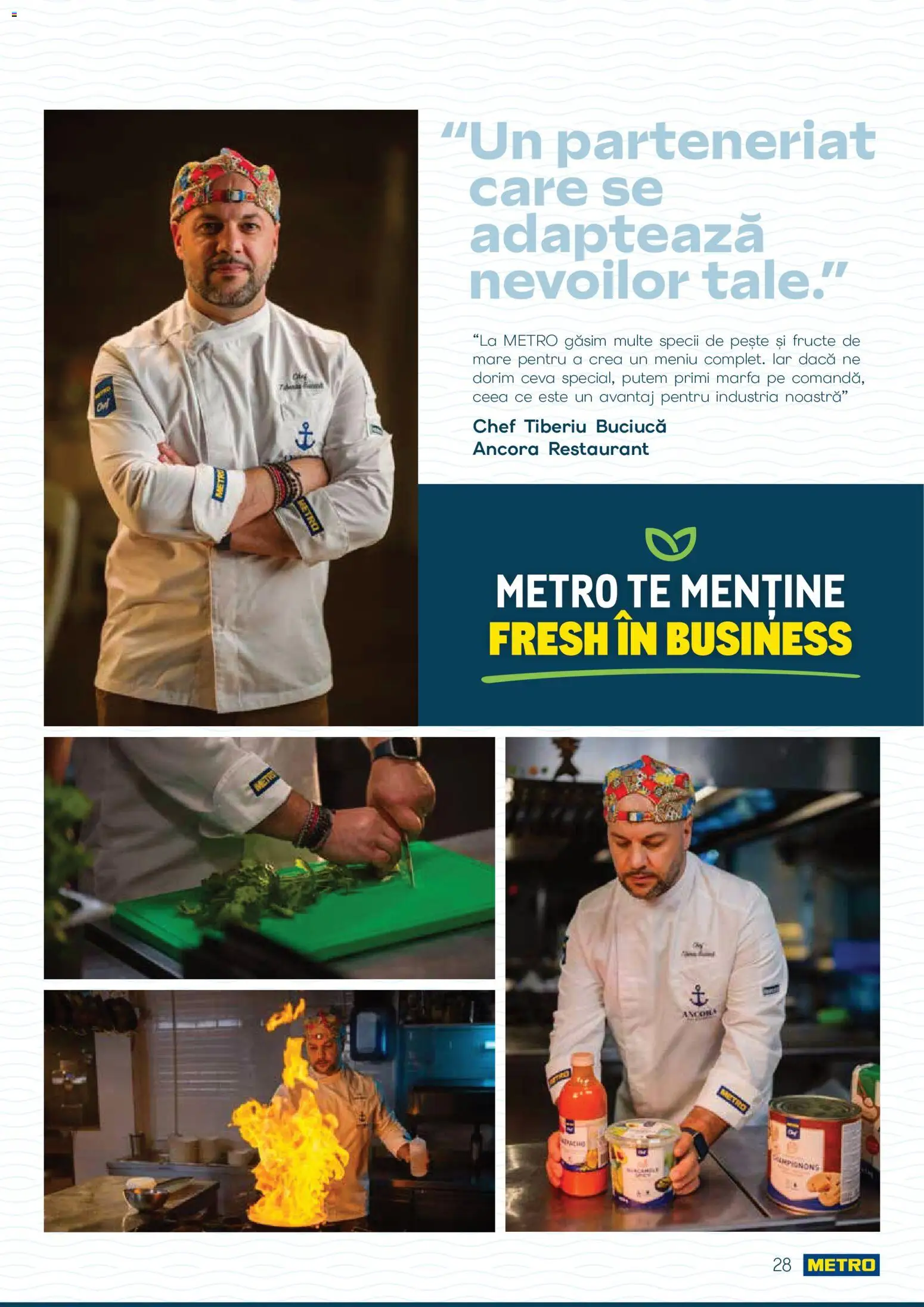 Noul catalog Metro – valabil de la 01.10.2026 | Pagină: 28 | Produse: Pește, Fructe, Fructe De Mare