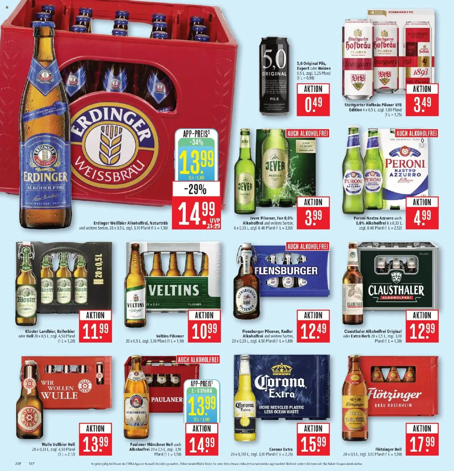 Marktkauf Prospekt Schorndorf (ab 17.08.2026) » Angebote online | Seite: 24 | Produkte: Erdinger, Weißbier, Radler, Jever