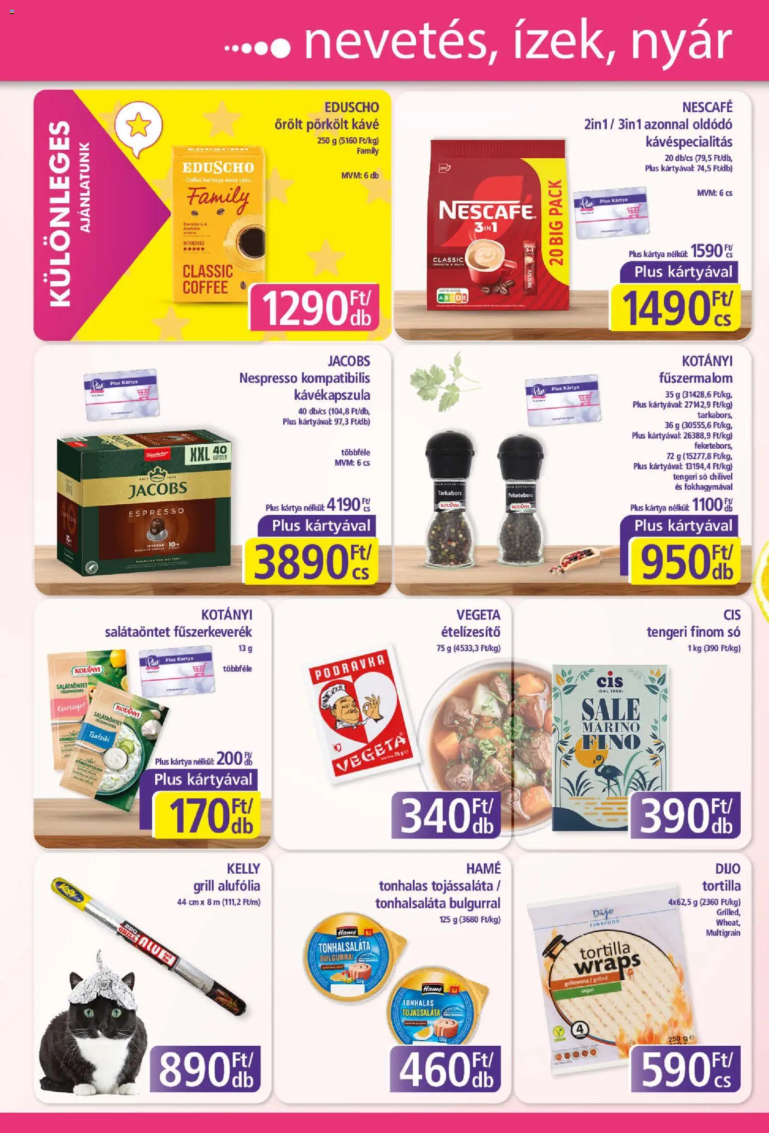 Plus Market akciós ujság - amely érvényes a következő dátumtól: 2026.08.06. | Oldal: 6