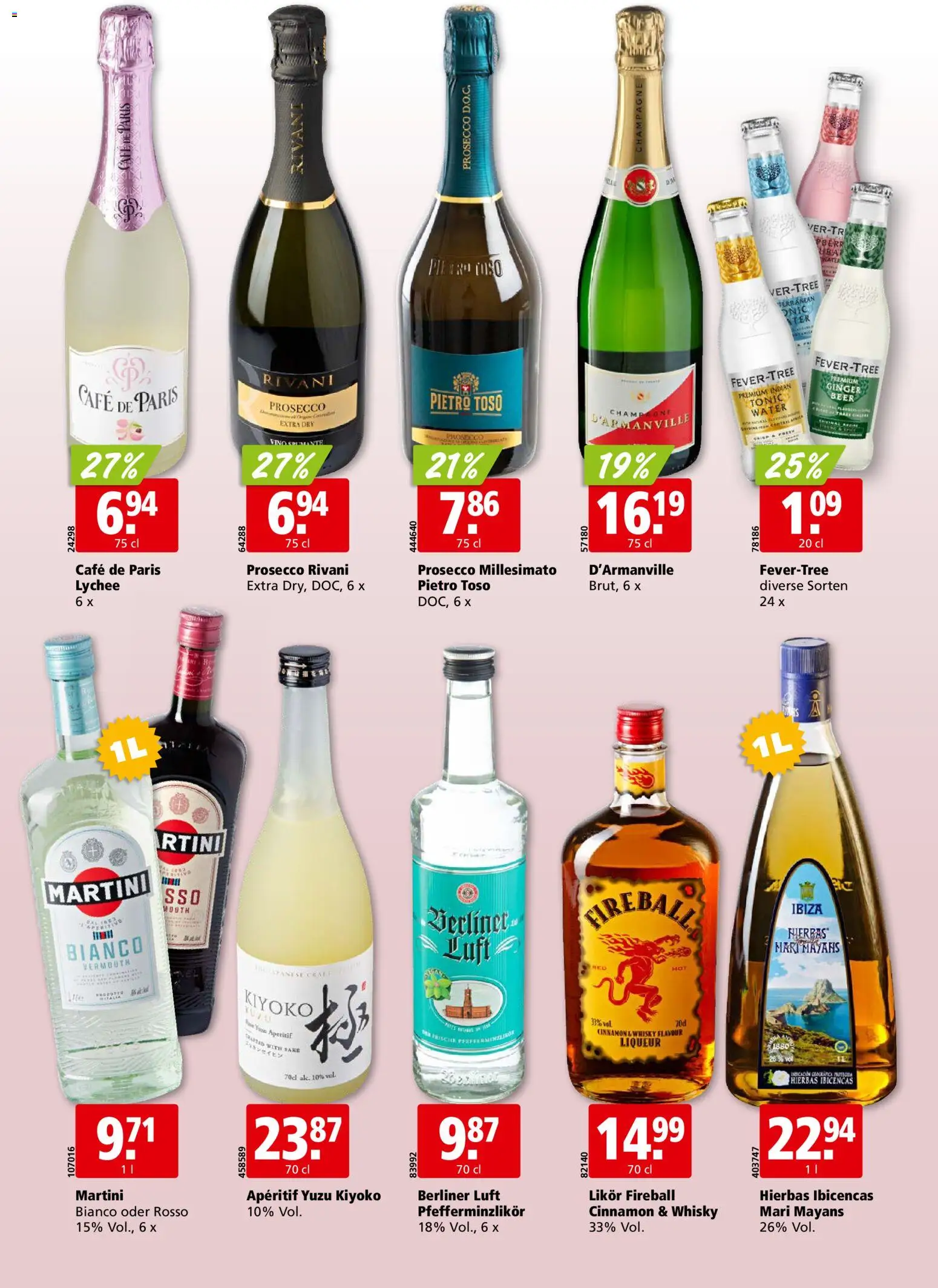 Aligro aktionen Chavannes, Matran, Genf, Sitten – gültig ab 26.10.2026 | Seite: 30 | Produkte: Likör, Prosecco