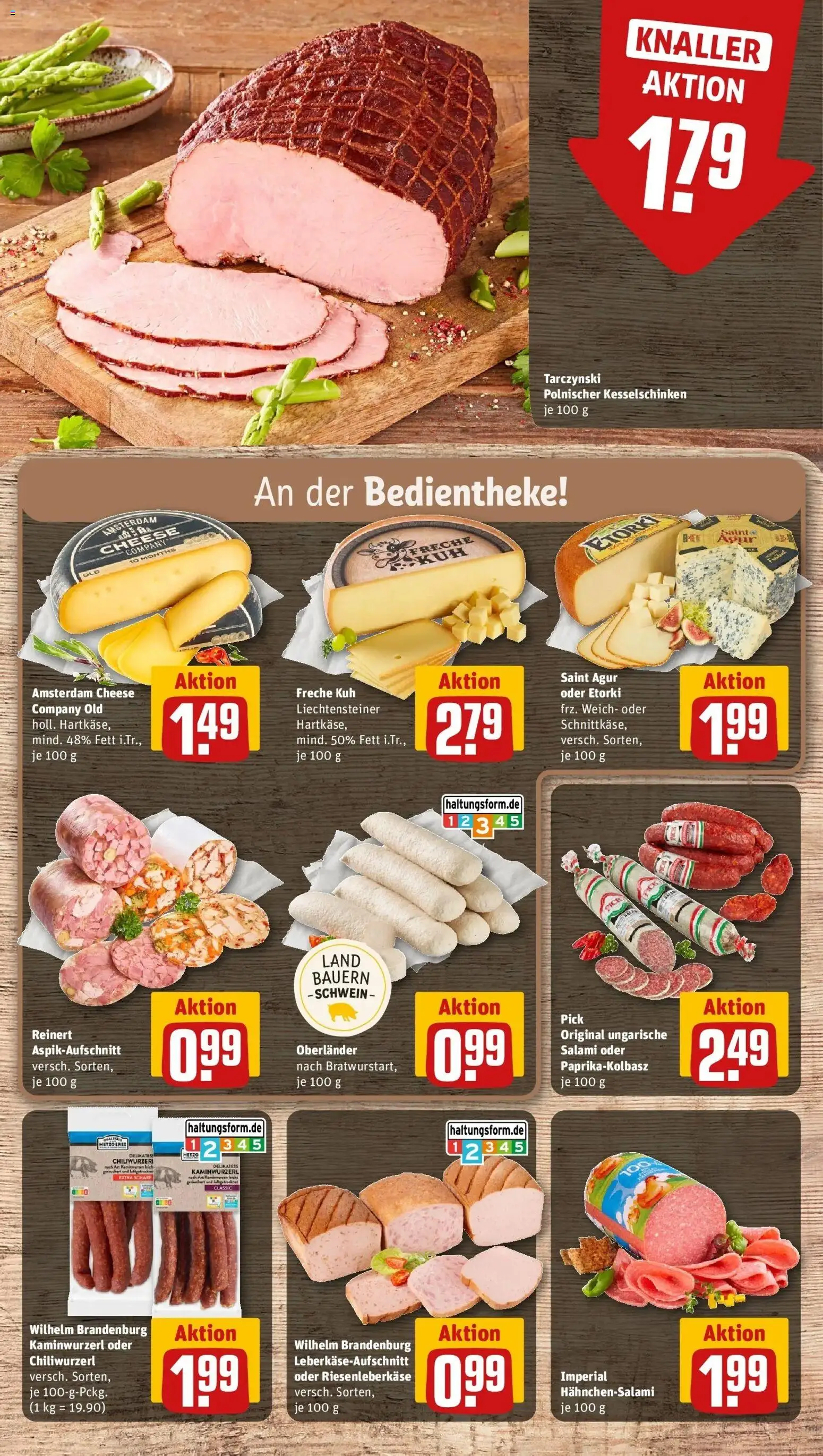 REWE Prospekt ab 14.09.2026 zum Blättern » Angebote | Seite: 8 | Produkte: Salami
