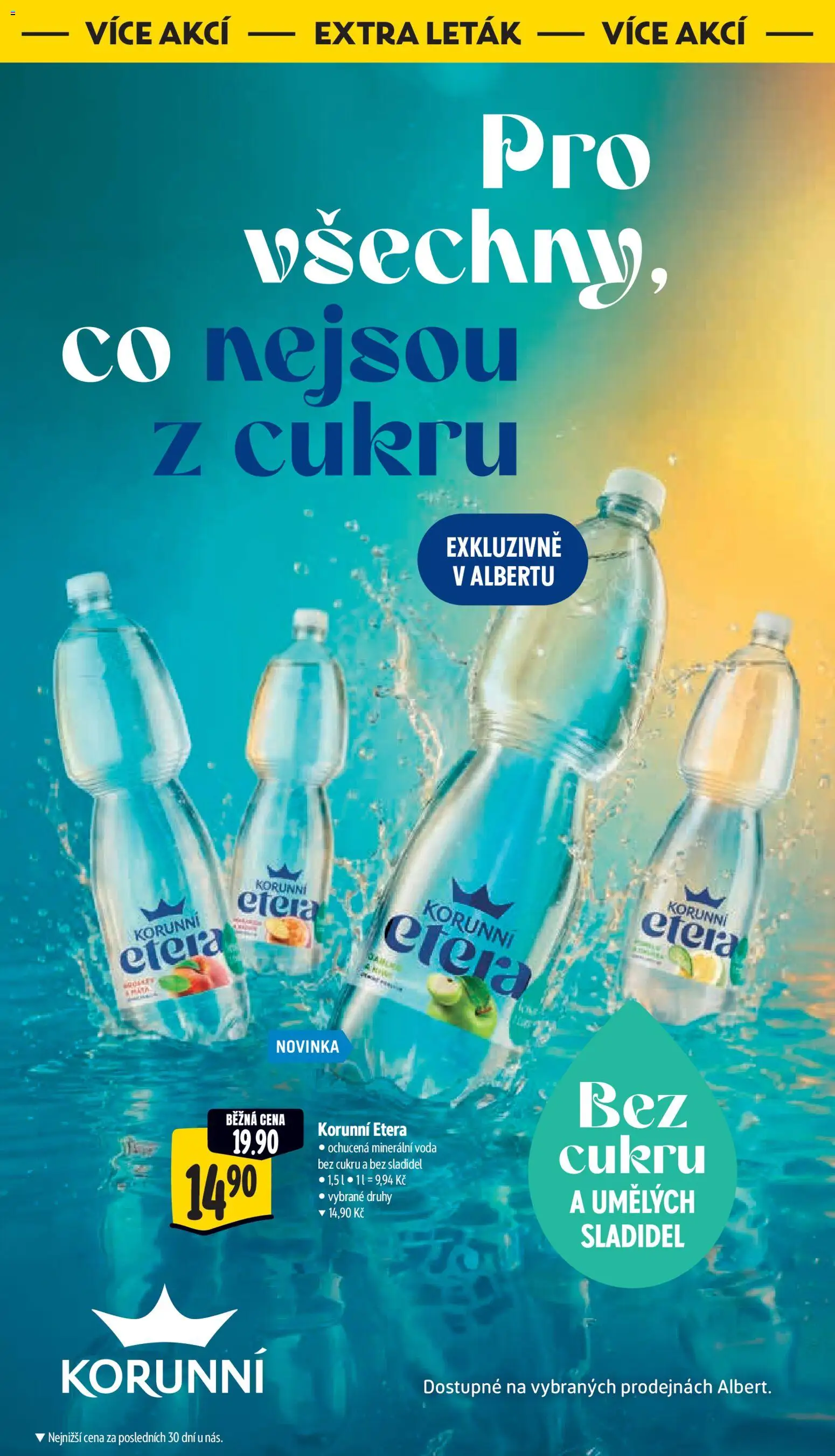 Albert leták - Supermarket - Praha Taškent od 15.07.2026 | Strana: 12 | Produkty: Voda, Minerální voda