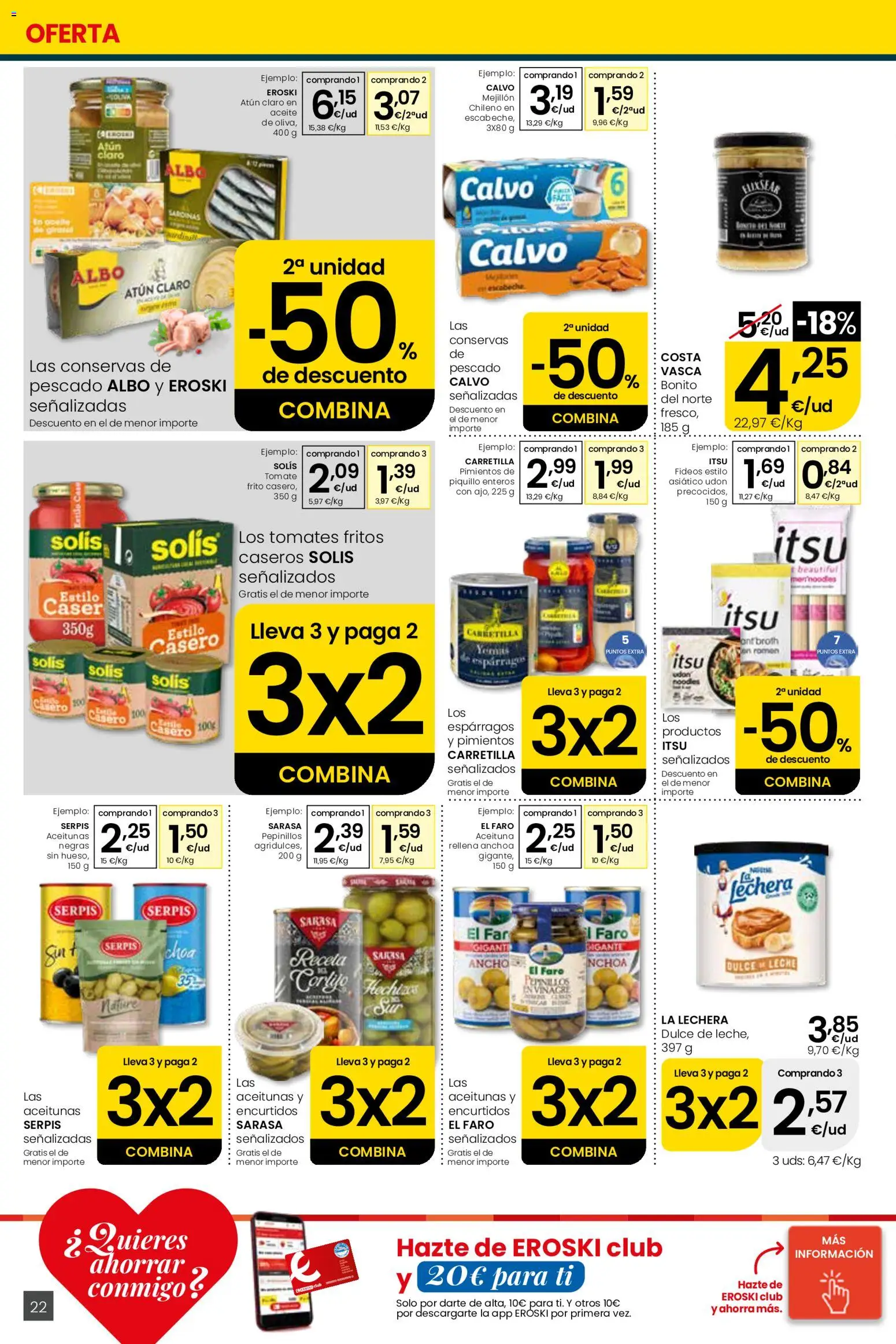 Eroski Quieres ahorrar conmigo │ válido desde el 30.04.2026 | Página: 22