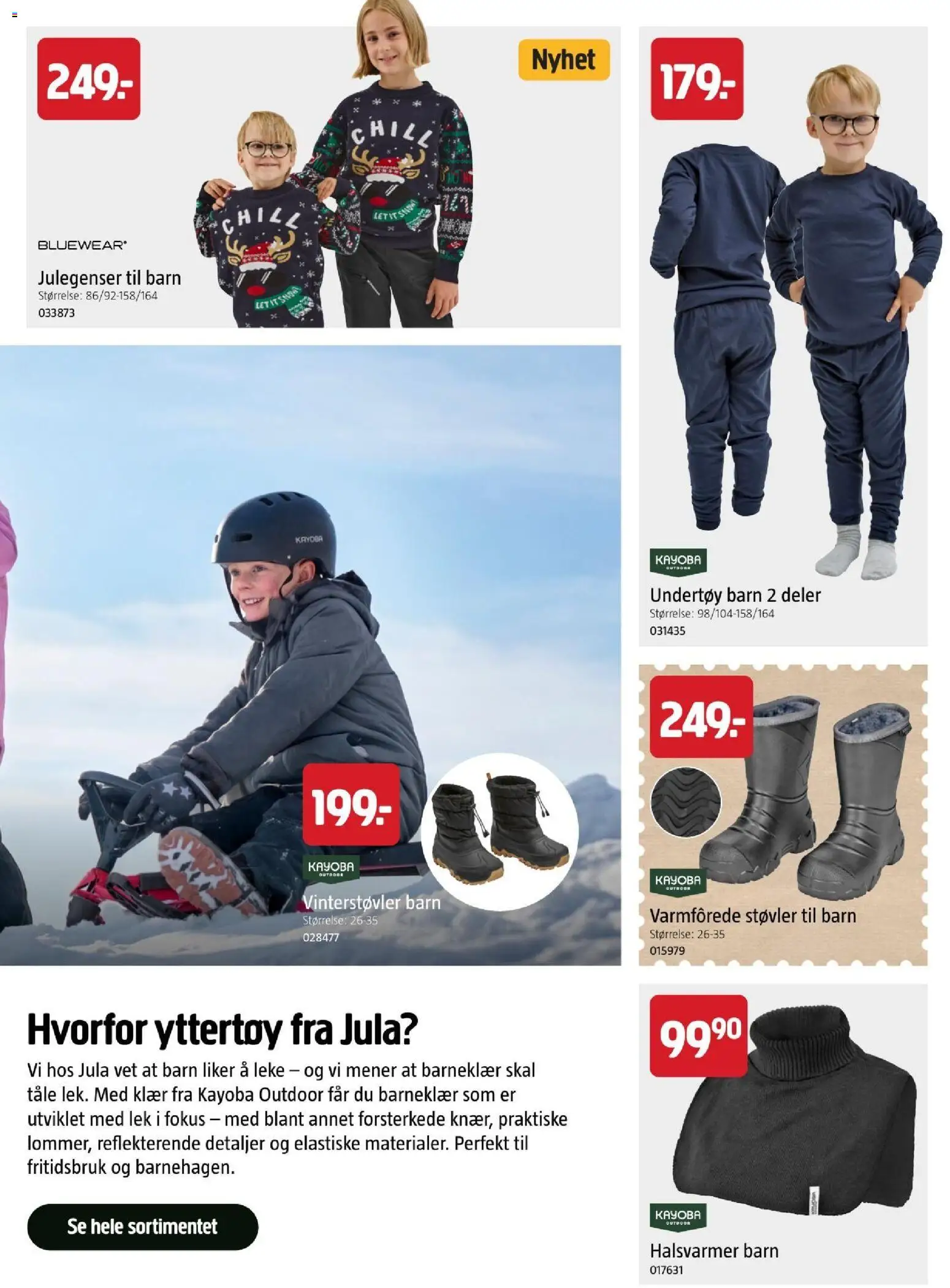 {H1} | Side: 49 | Produkter: Klær, Undertøy, Støvler, Julegenser