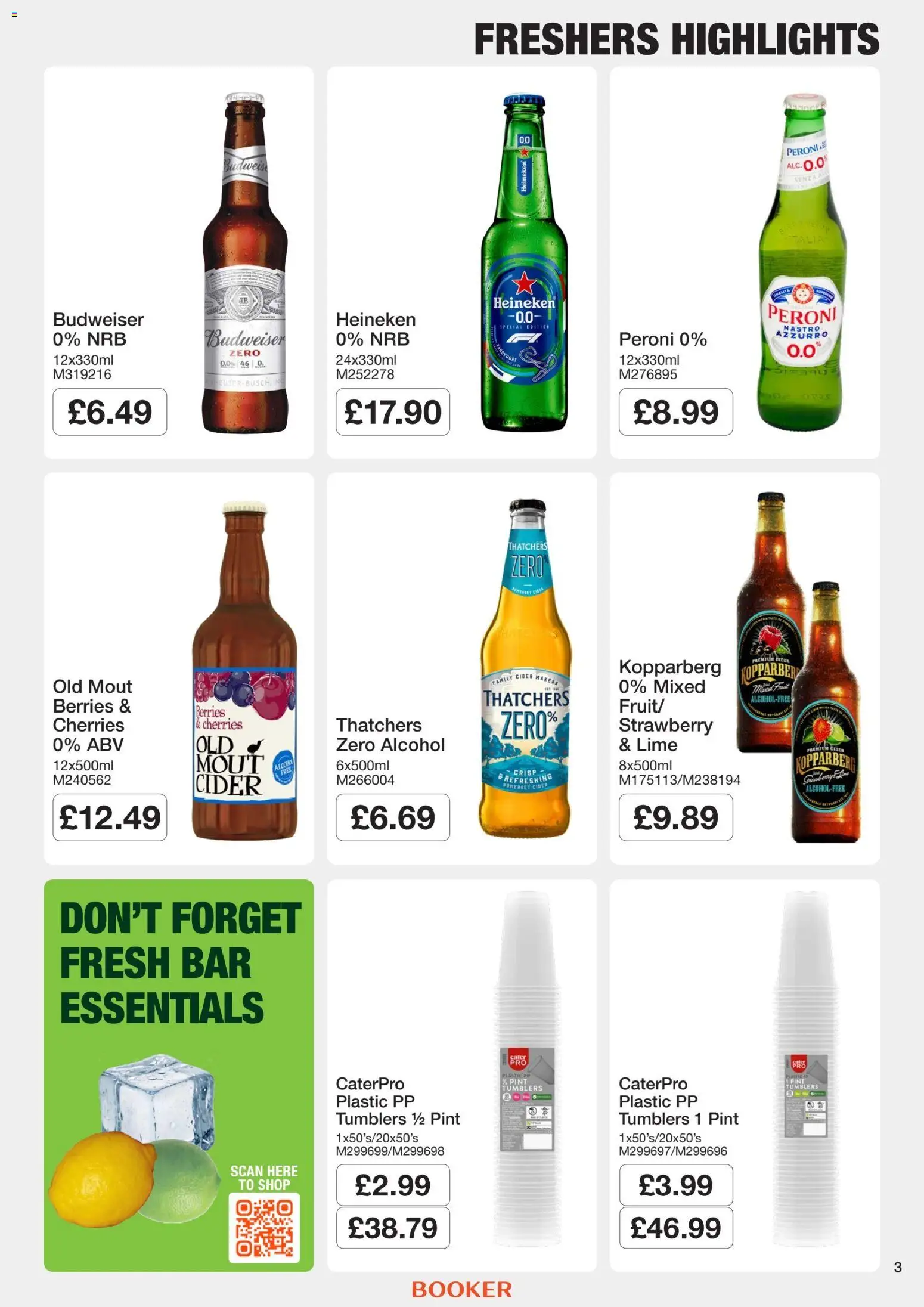 {H1} | Page: 3 | Products: Fruit, Lime, Cider, Strawberry