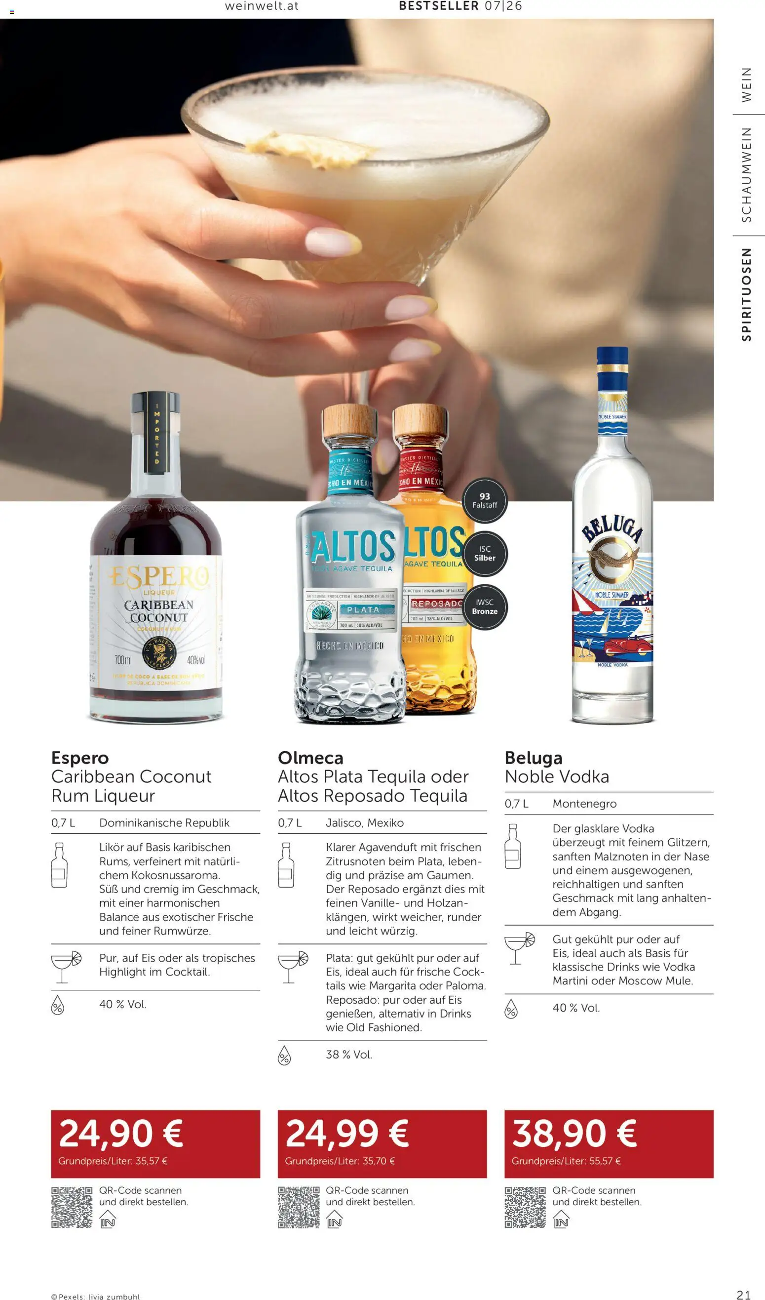 Interspar Wein Welt gültig ab 11.06.2026 | Seite: 21 | Produkte: Eis, Wein