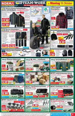 Norma Flugblatt ab 19.10.2026 gültig | Seite: 3 | Produkte: Jacke, Gürtel, Adapter