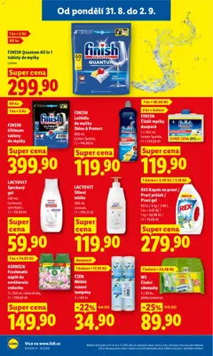 Náhled letáku Lidl leták od 31.08.2026 | Strana: 30 | Produkty: Kapsle, Tablet, Ubrousky, Kapsle na praní