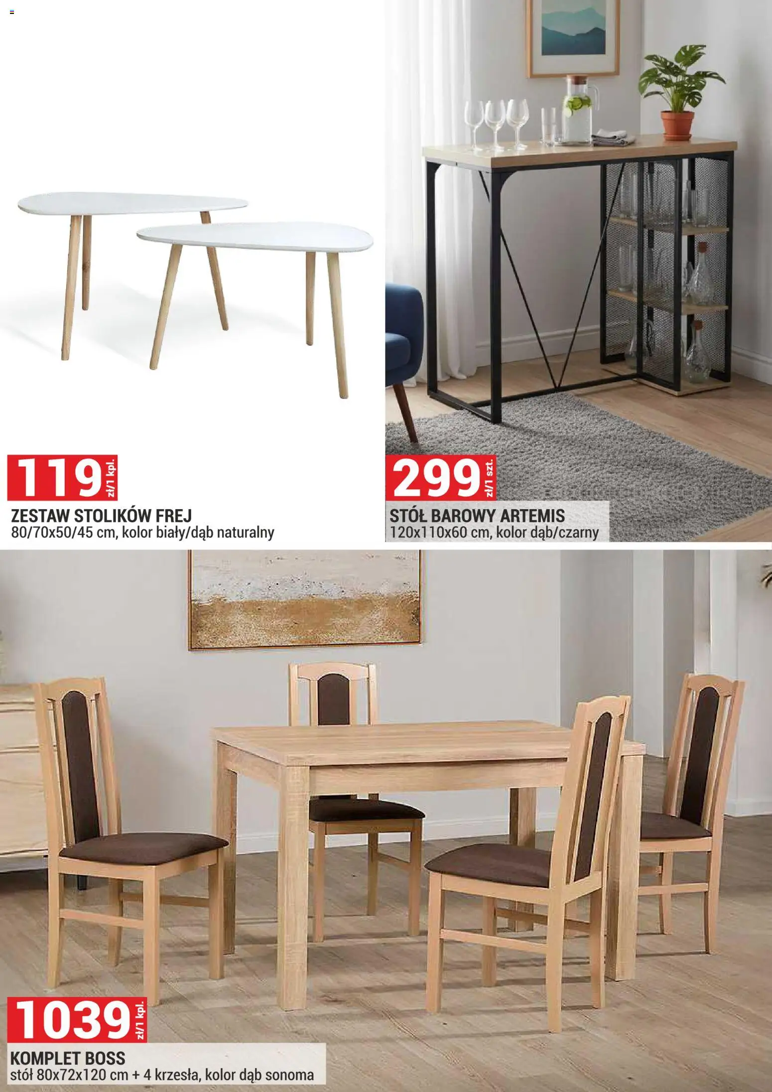Merkury Market gazetka - Meble, Wypoczynki, Materace od 01.08.2026 | Strona: 29 | Produkty: Stół