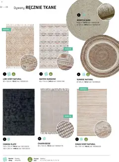 Pogląd oferty "Komfort gazetka - Katalog dywanów" - ważna od 17.03.2026 | Strona: 22 | Produkty: Dywany