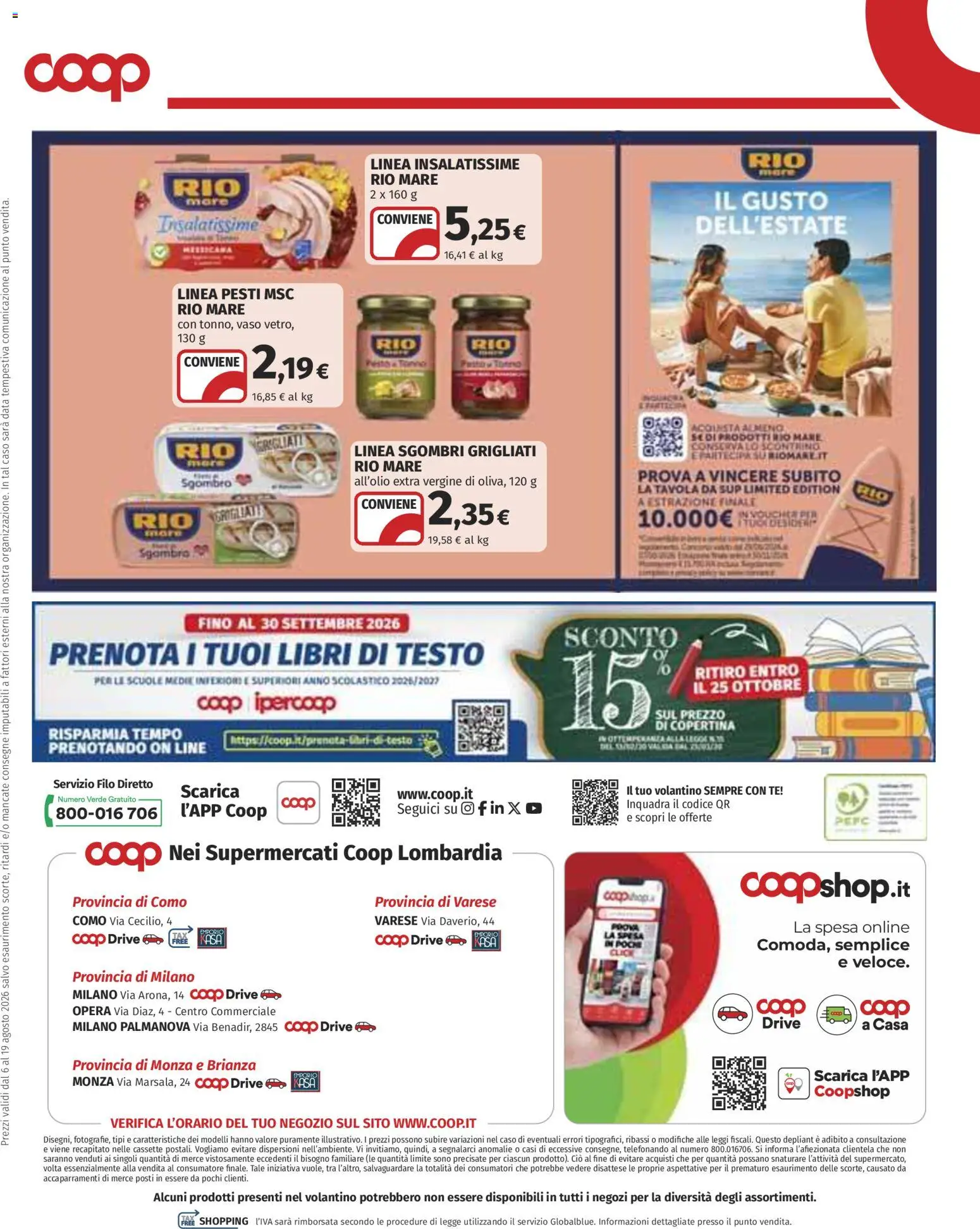 Volantino COOP del 06/08/2026 | Pagina: 28