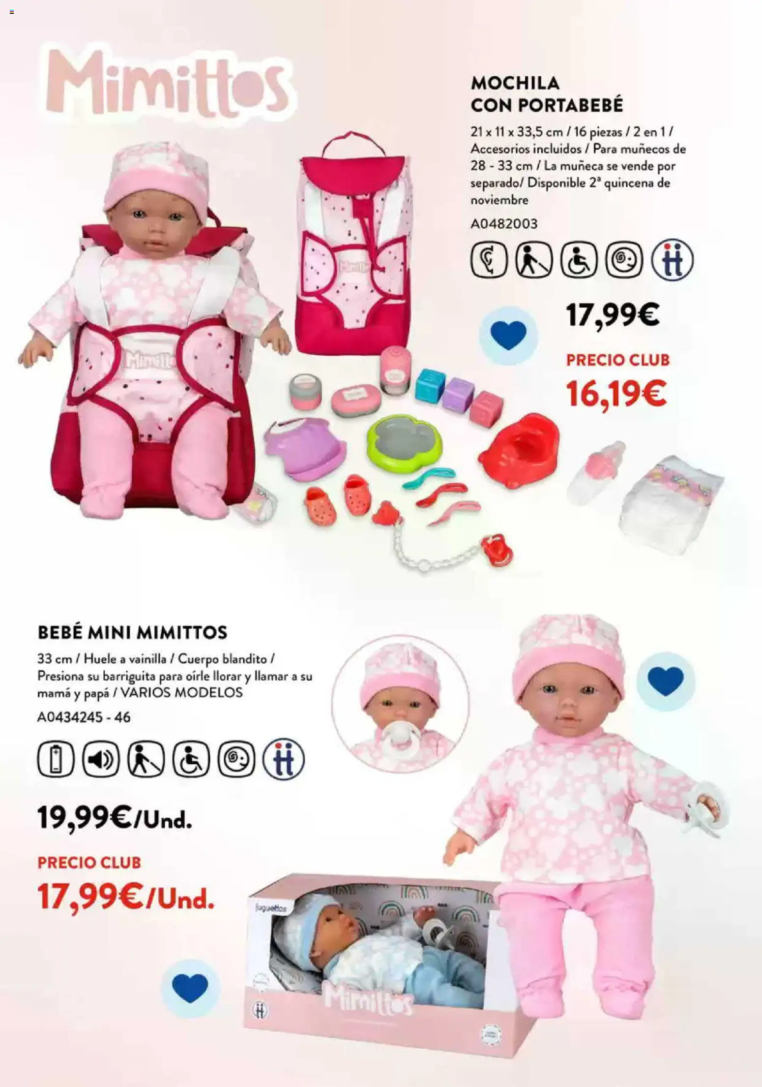Juguettos Navidad │ válido desde el 26/10/2026 | Página: 203 | Productos: Mochila, Muñeca, Vainilla