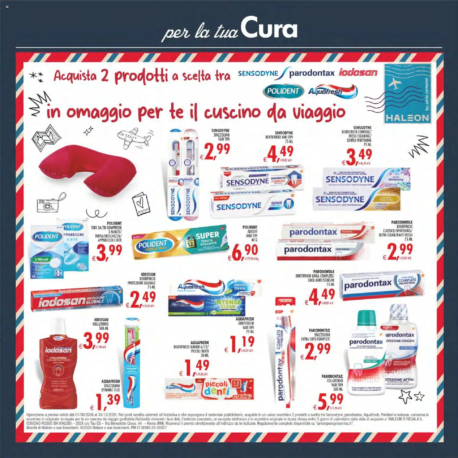 Volantino Decò del 21/07/2026 | Pagina: 37 | Prodotti: Dentifricio, Tè, Top, Data