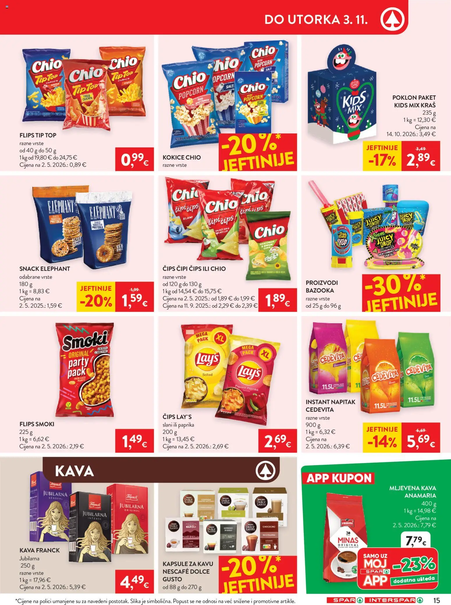 Spar katalog | vrijedi od 28.10.2026 | Stranica: 23