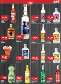 Náhled letáku Kubík leták - Velkoobchod 07/2026 od 01.07.2026 | Strana: 37 | Produkty: Vodka, Likér, Griotka, Tuzemák