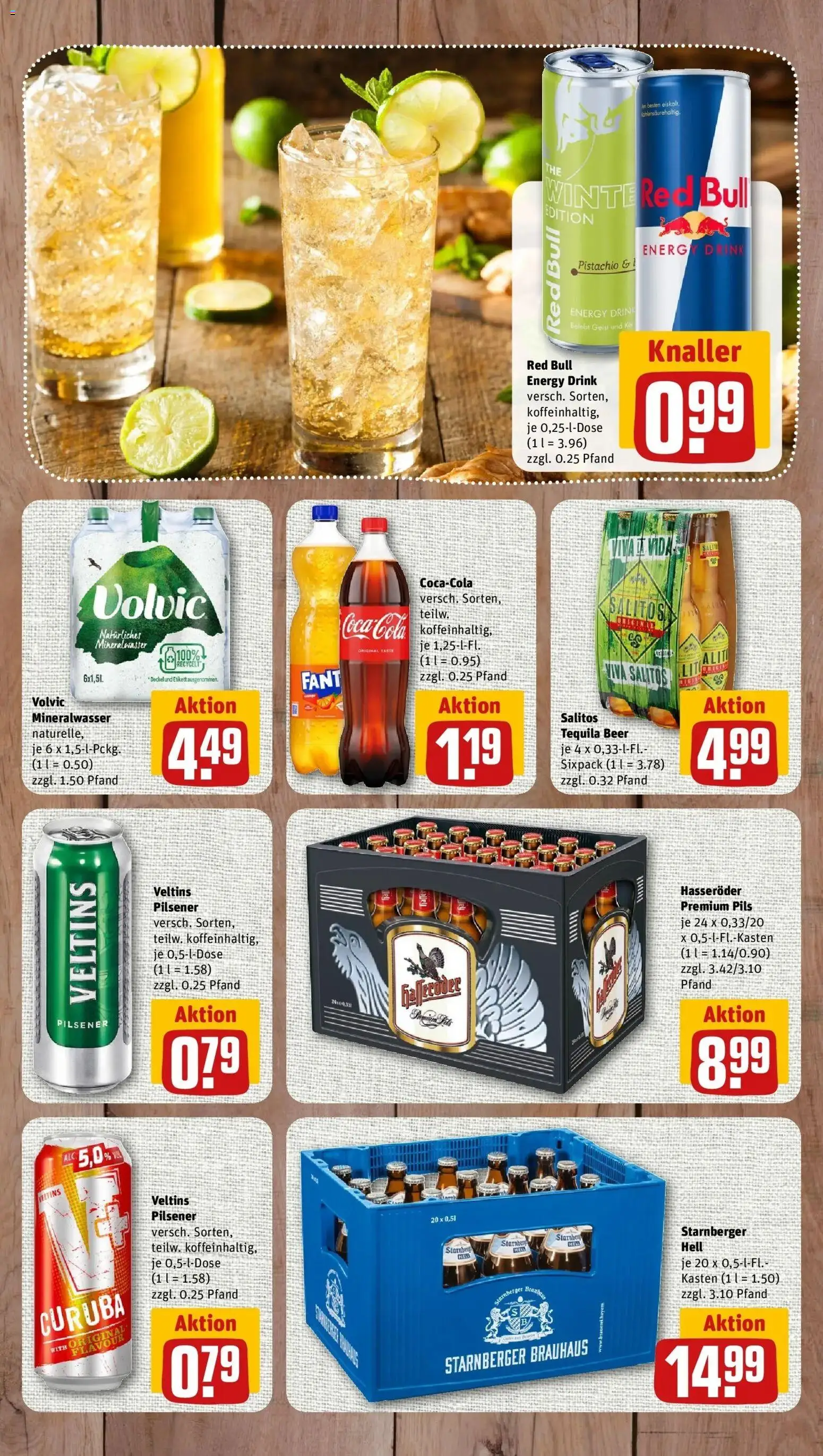 REWE Prospekt ab 05.10.2026 zum Blättern » Angebote | Seite: 9 | Produkte: Coca cola, Energy, Pils, Hasseröder