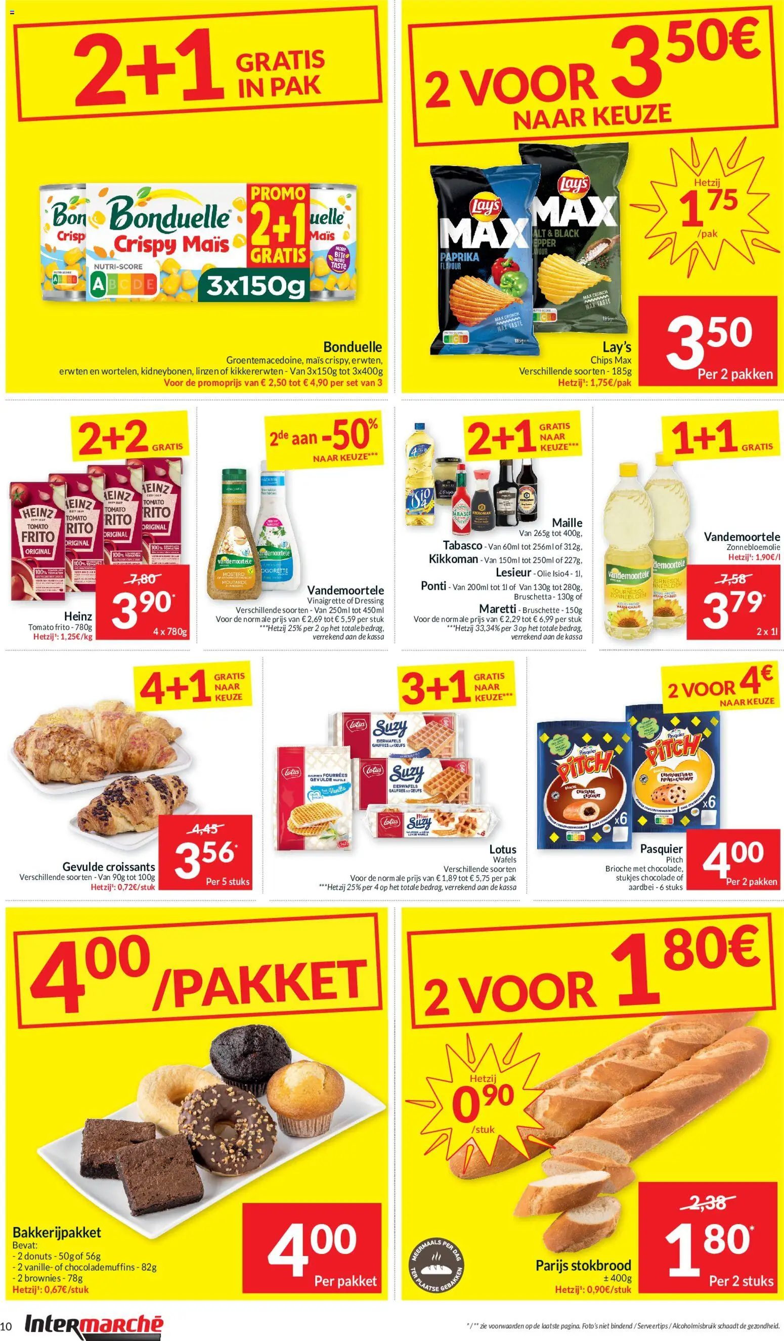 {H1} | Pagina: 10 | Producten: Stokbrood, Kikkererwten, Aardbei, Chocolade