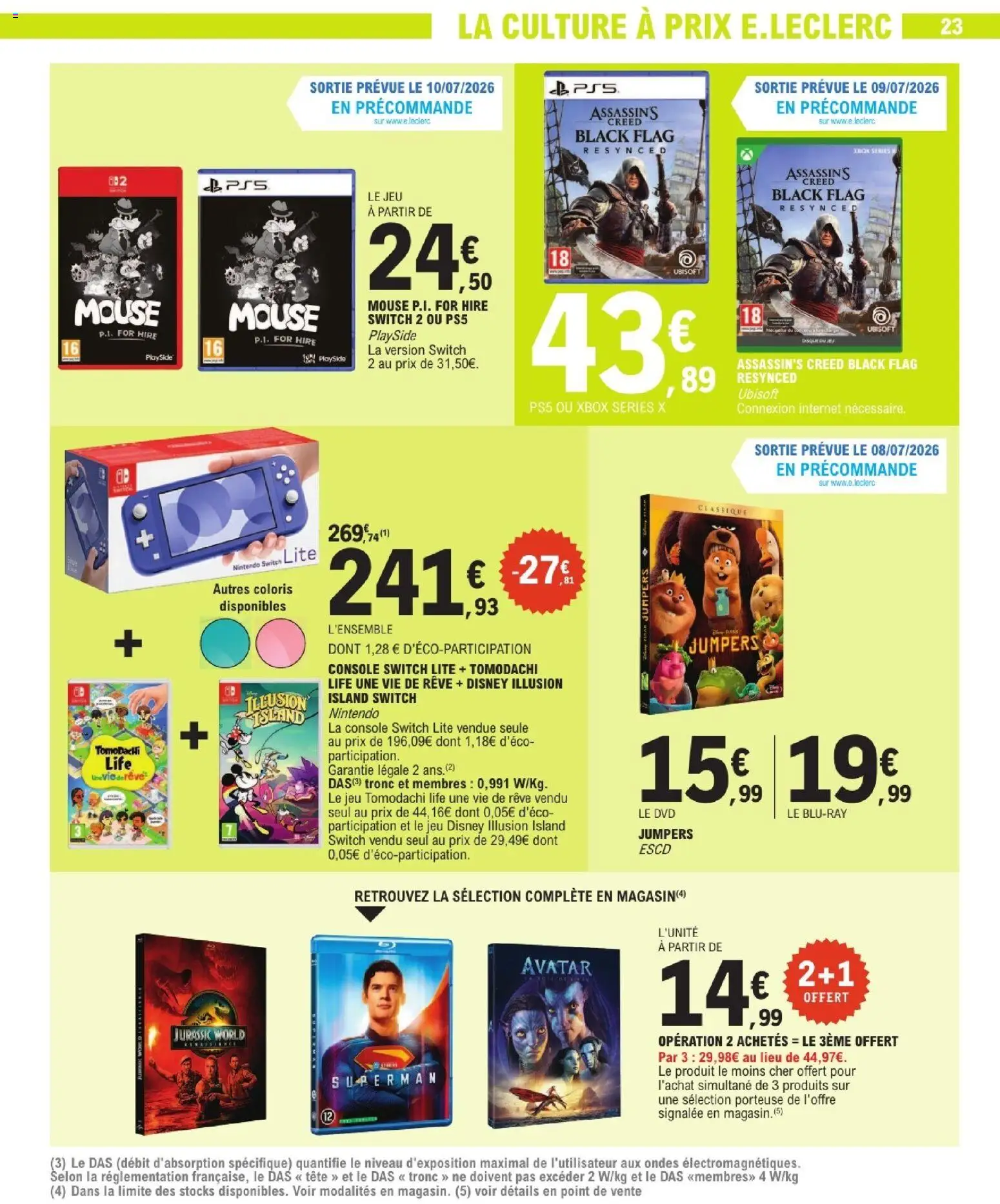 {H1} | Page: 23 | Produits: Xbox, Assassin's creed
